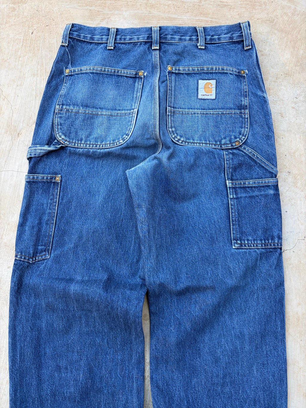 Vintage 00s Carhartt Double Knee Denim Pant 33