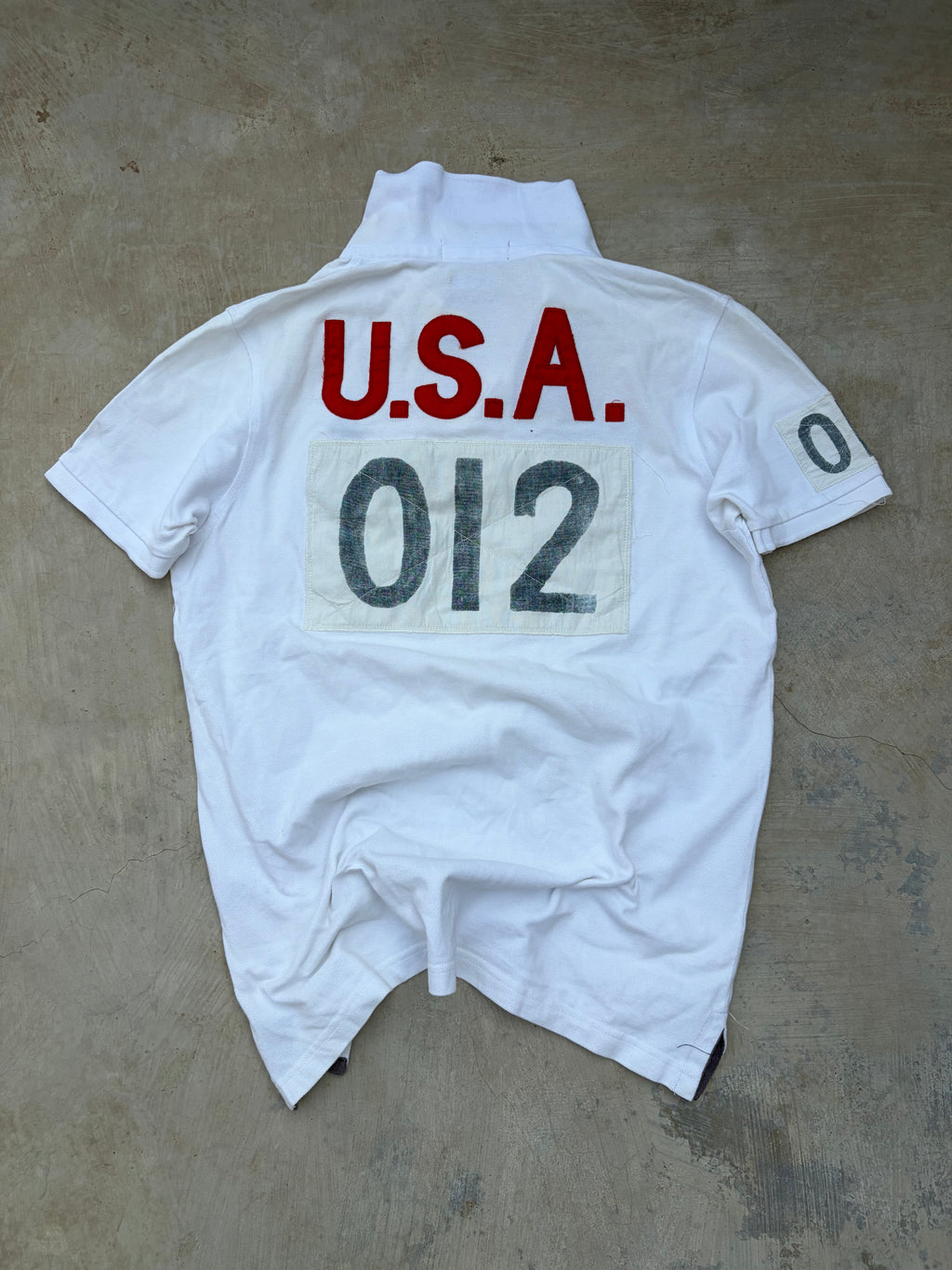 Vintage Polo Ralph Lauren USA Track & Field Polo Shirt S