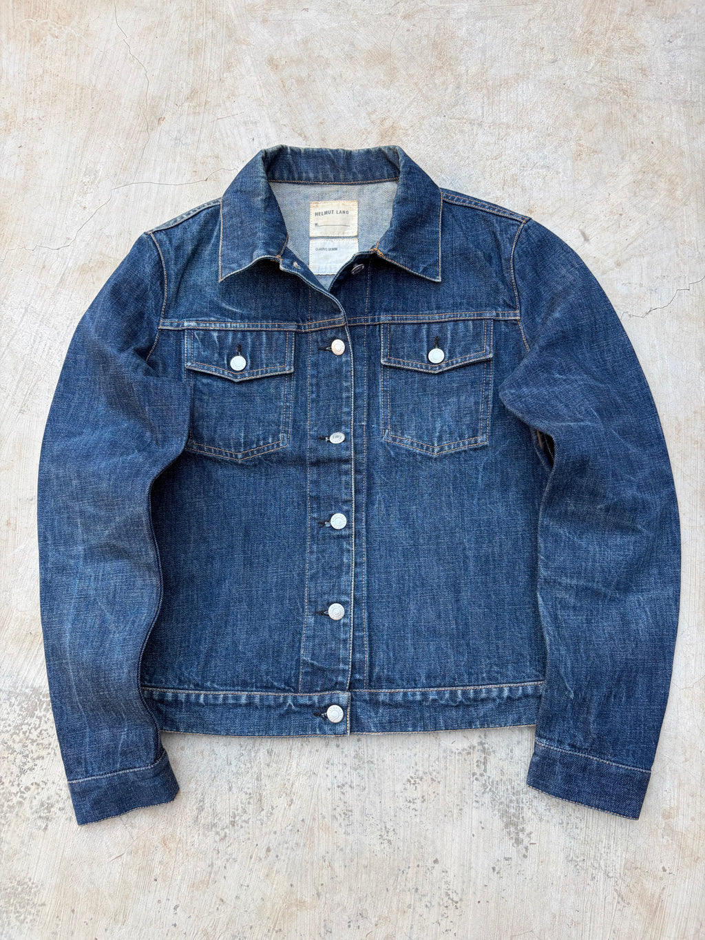 Vintage 1998 Helmut Lang Classic Denim Jacket M