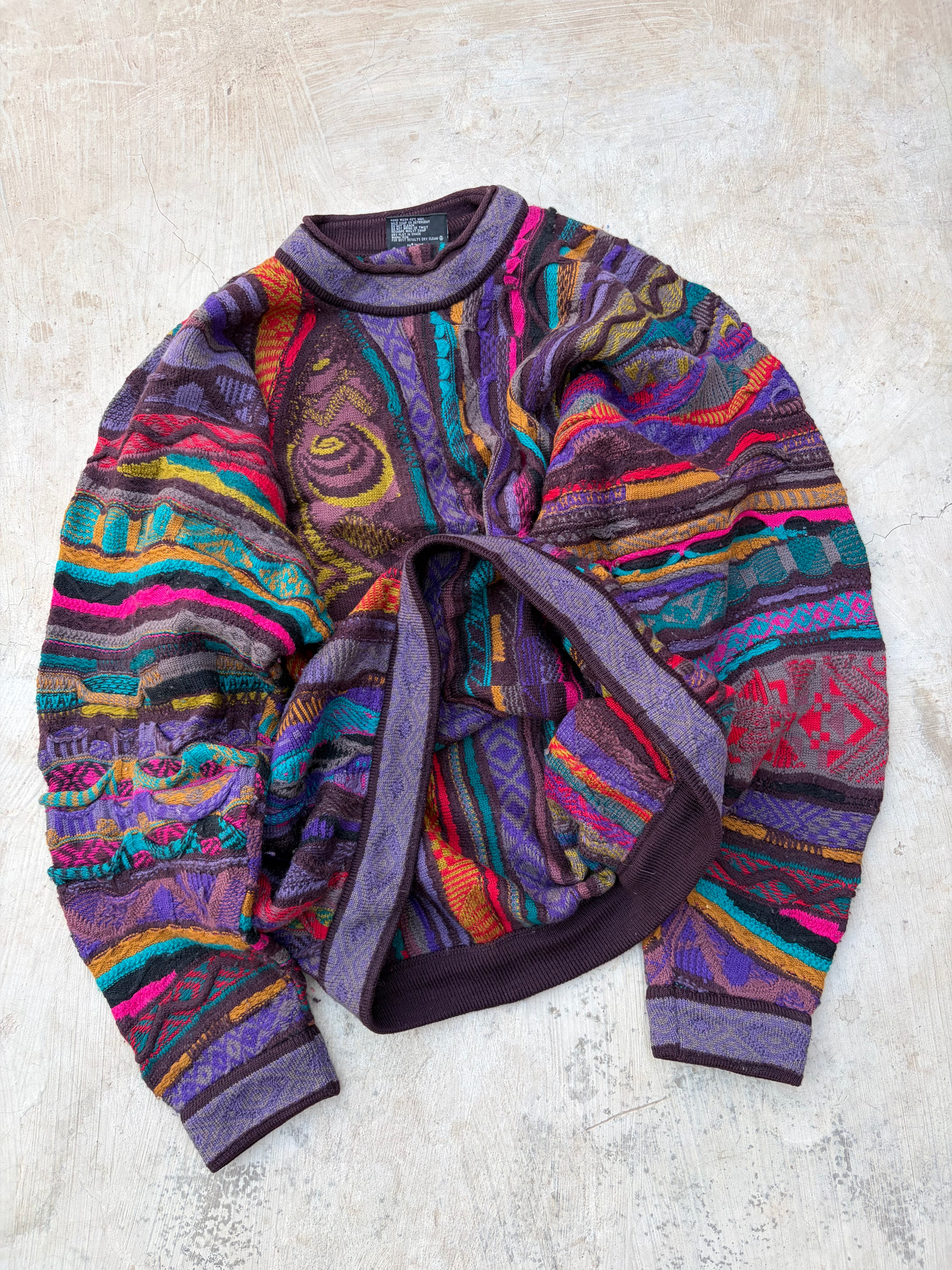 90s Coogi Australia Pure New Wool Knit Sweater XL