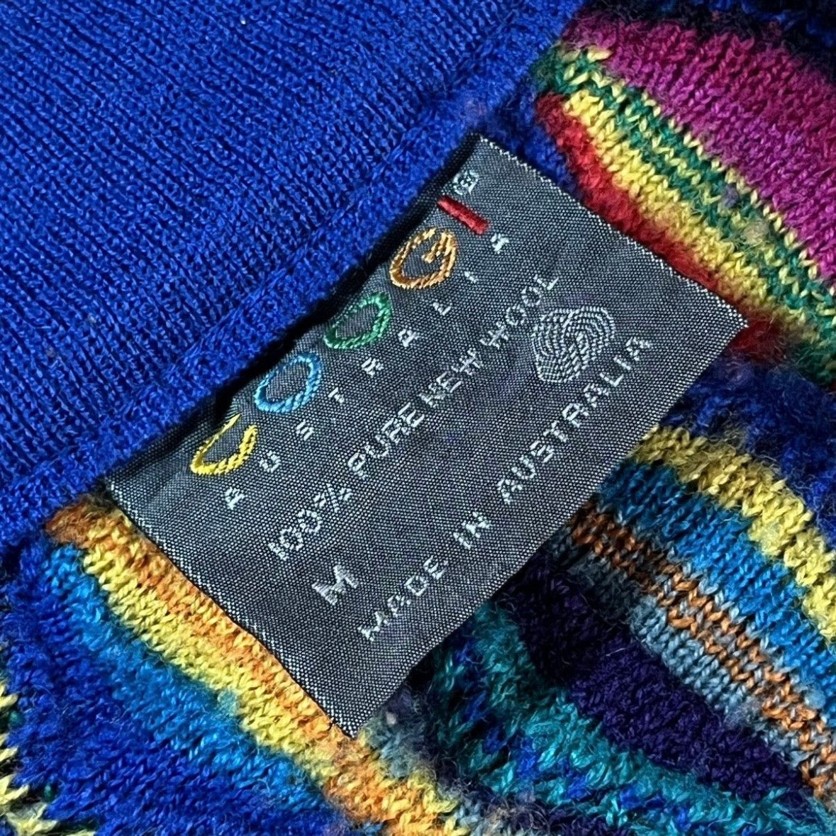 Vintage 90s Coogi 3D Cardigan Knit M