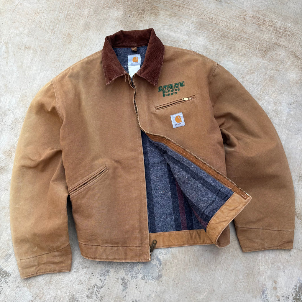 Vintage 00s Carhartt Detroit Jacket BRN L/XL