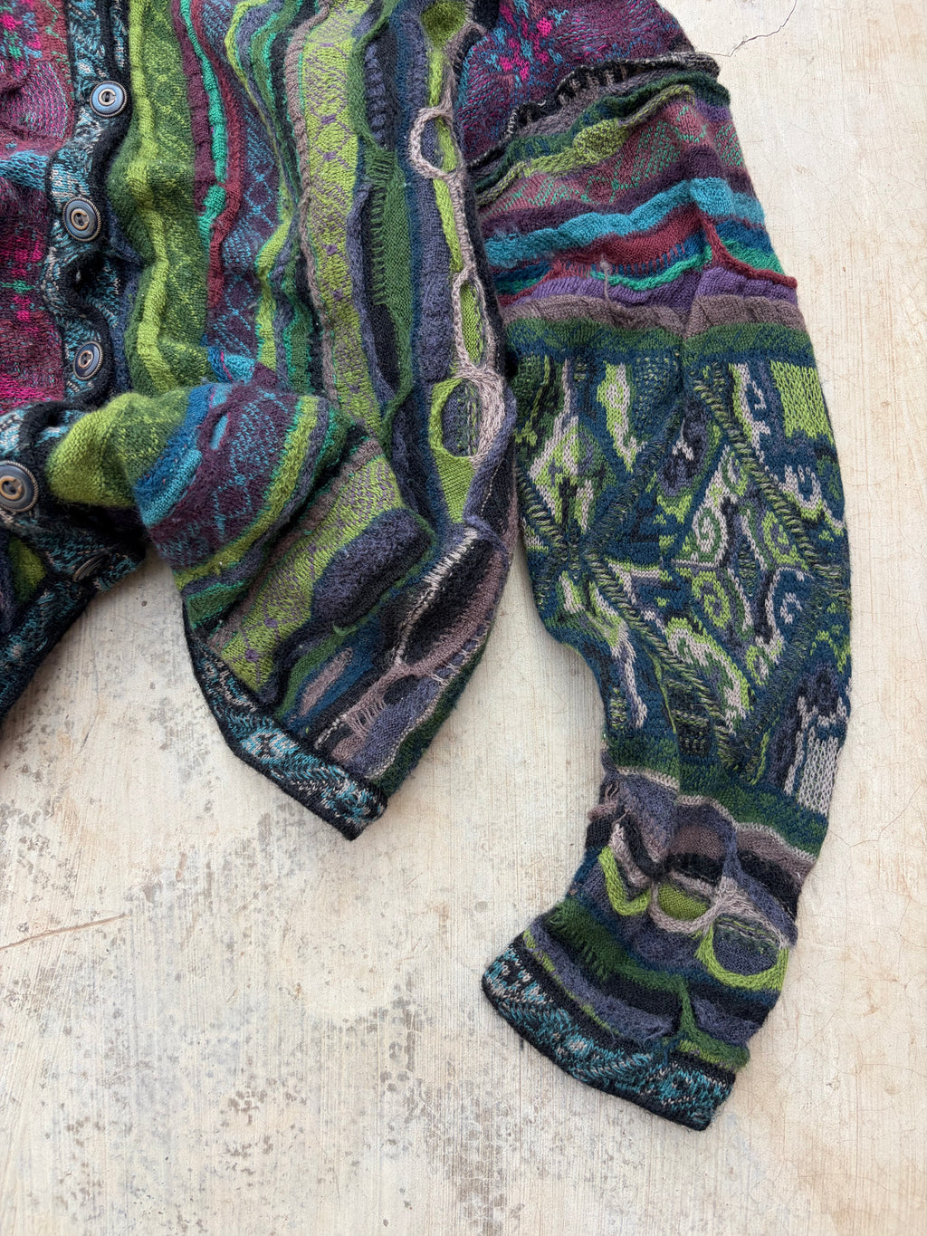 Vintage 90s Coogi Cardigan M