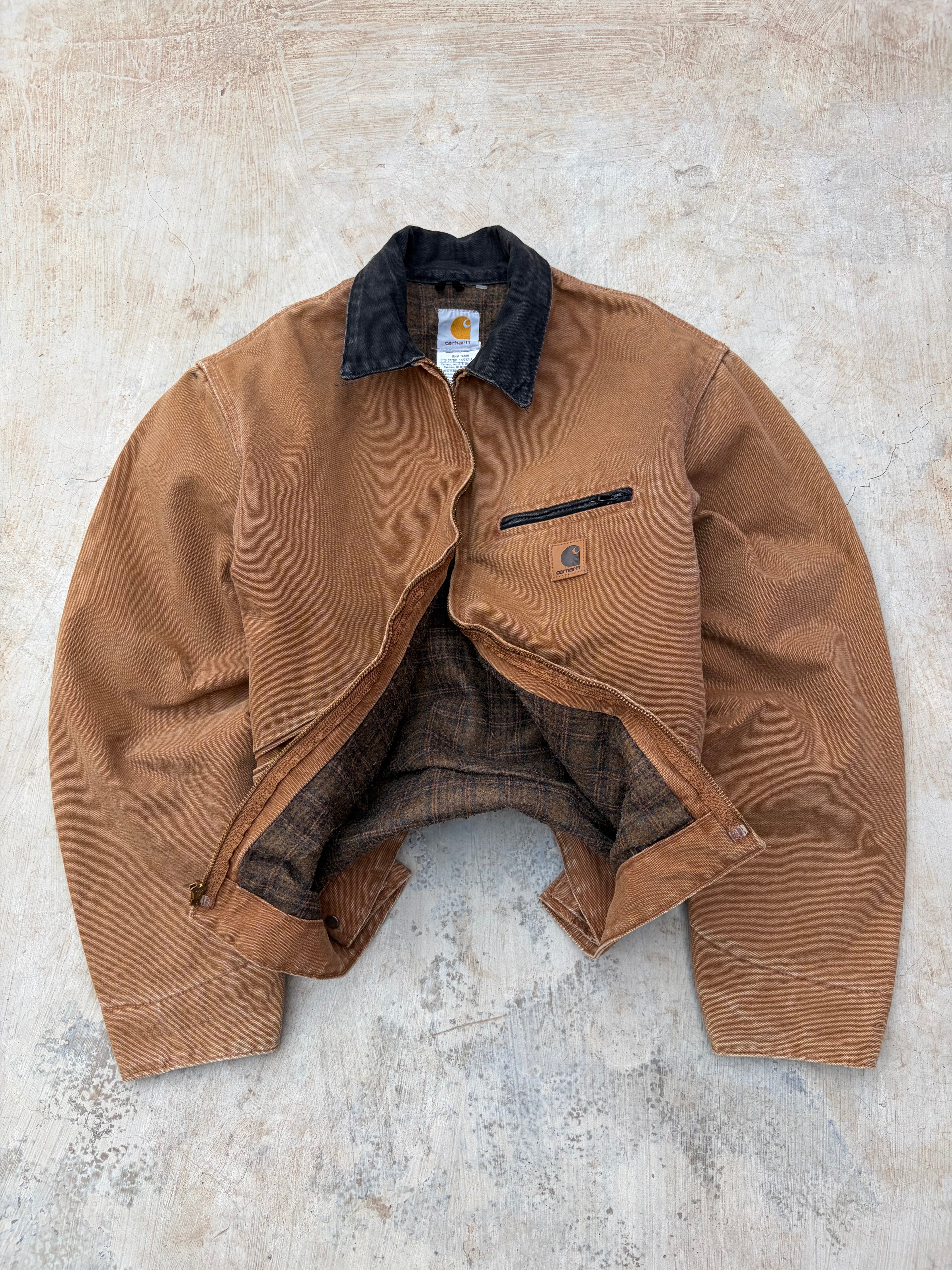 Vintage 00s Carhartt Detroit Jacket  J97 BRN M