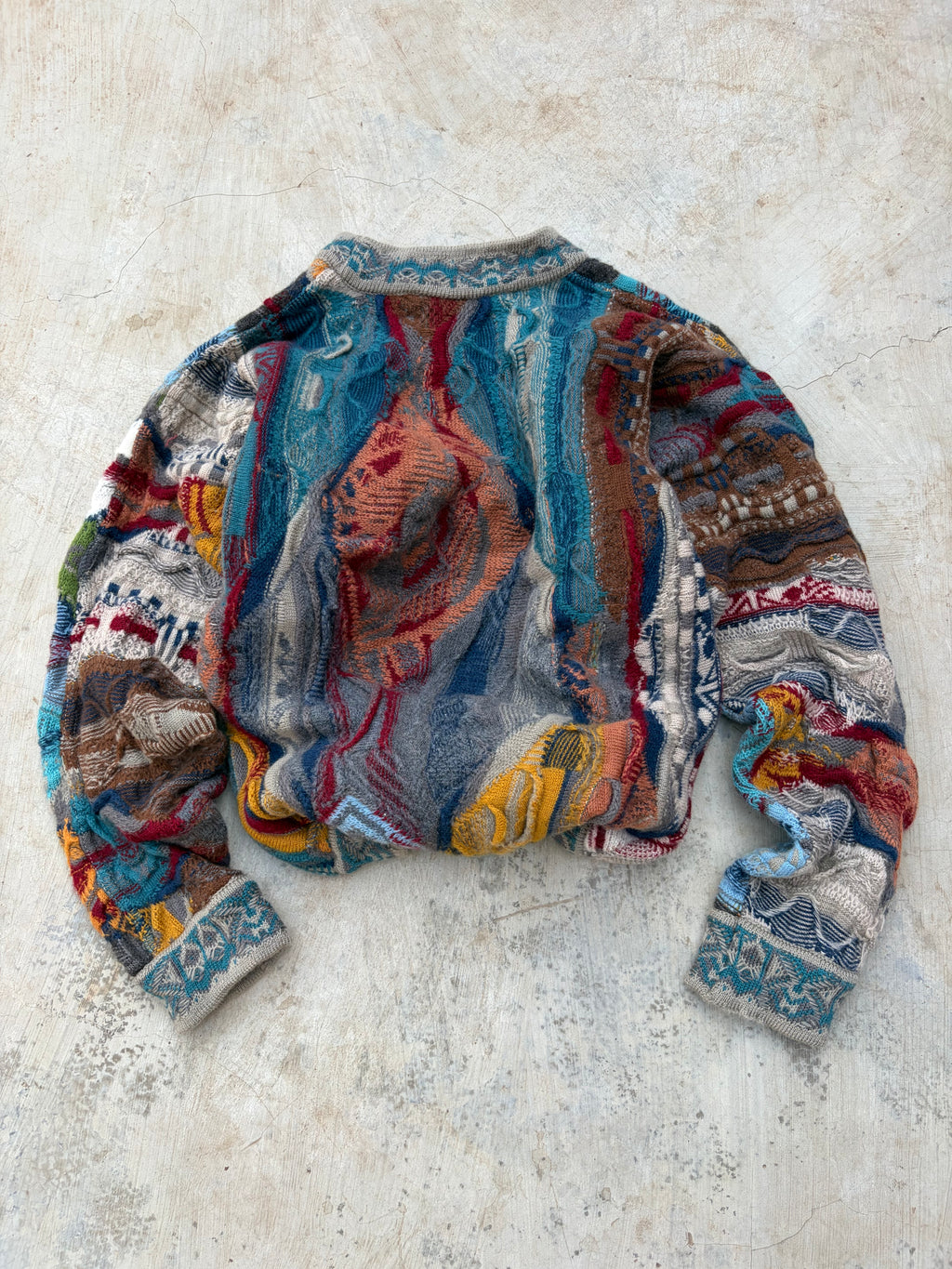 Vintage 90s Coogi 3D Knit Sweater S