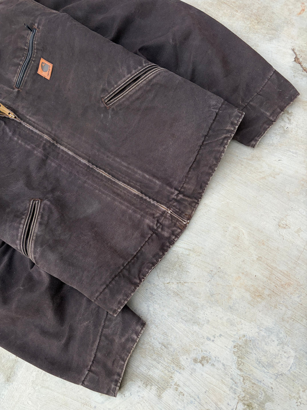 Vintage Carhartt Detroit Jacket J97 DKB L Tall