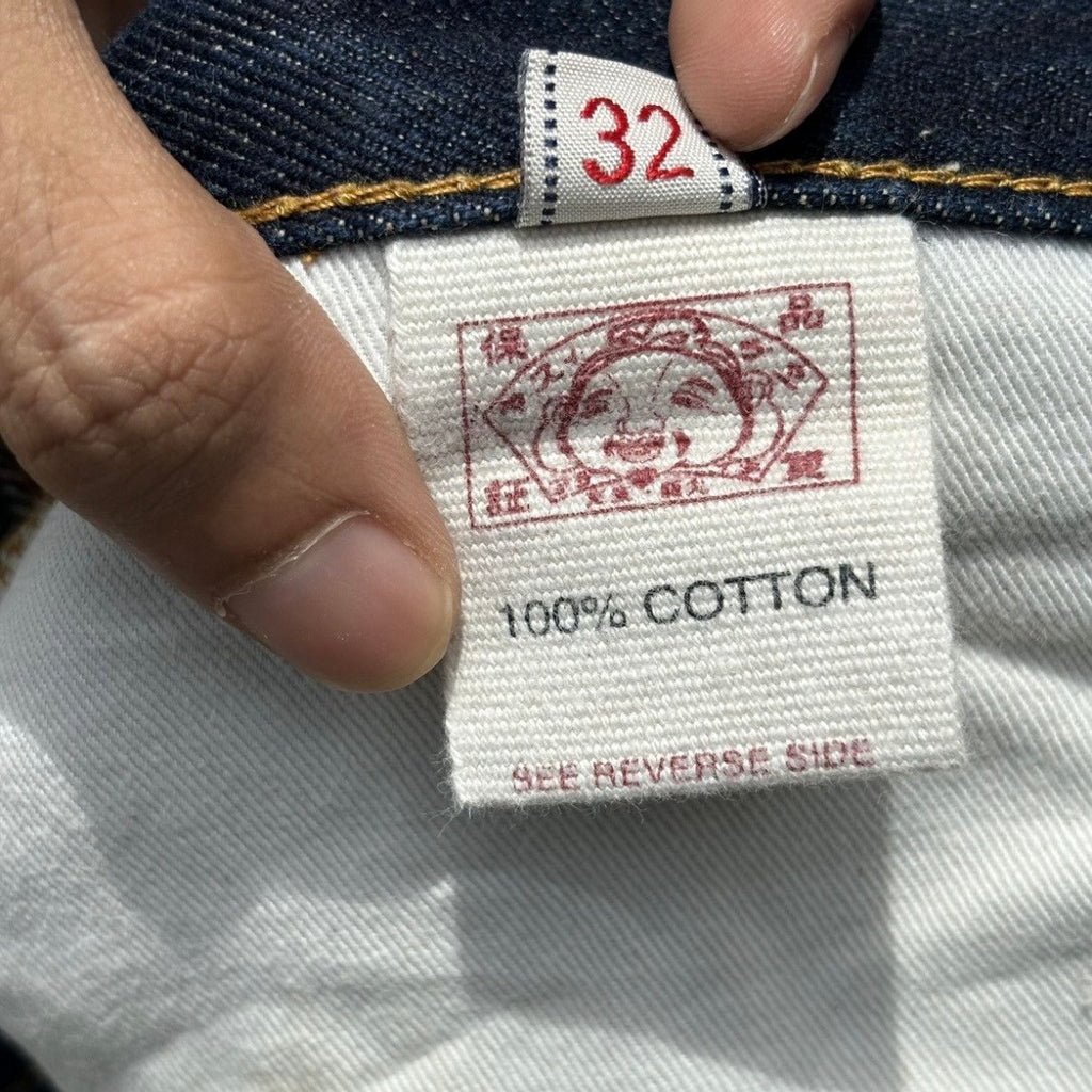 Vintage 00s EVISU Diacock Heritage Jeans 32