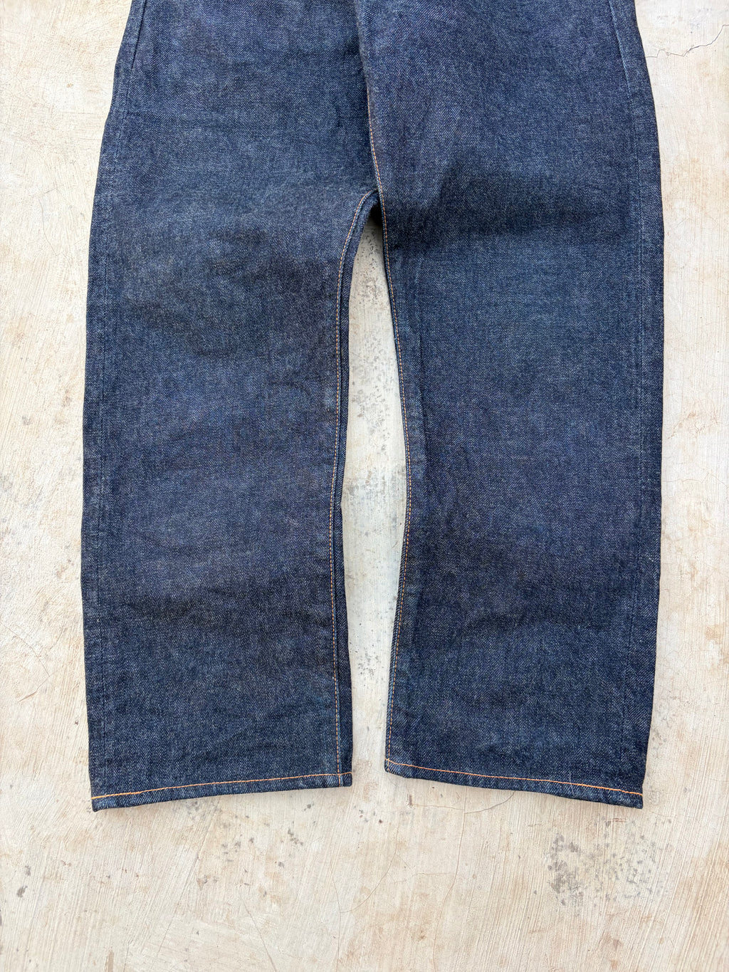 Vintage 00s Evisu Selvedge Denim Jeans Yellow Diacock 30