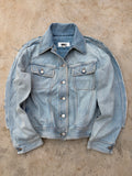 SS2017 Maison Margiela Two Tone Denim Jacket S