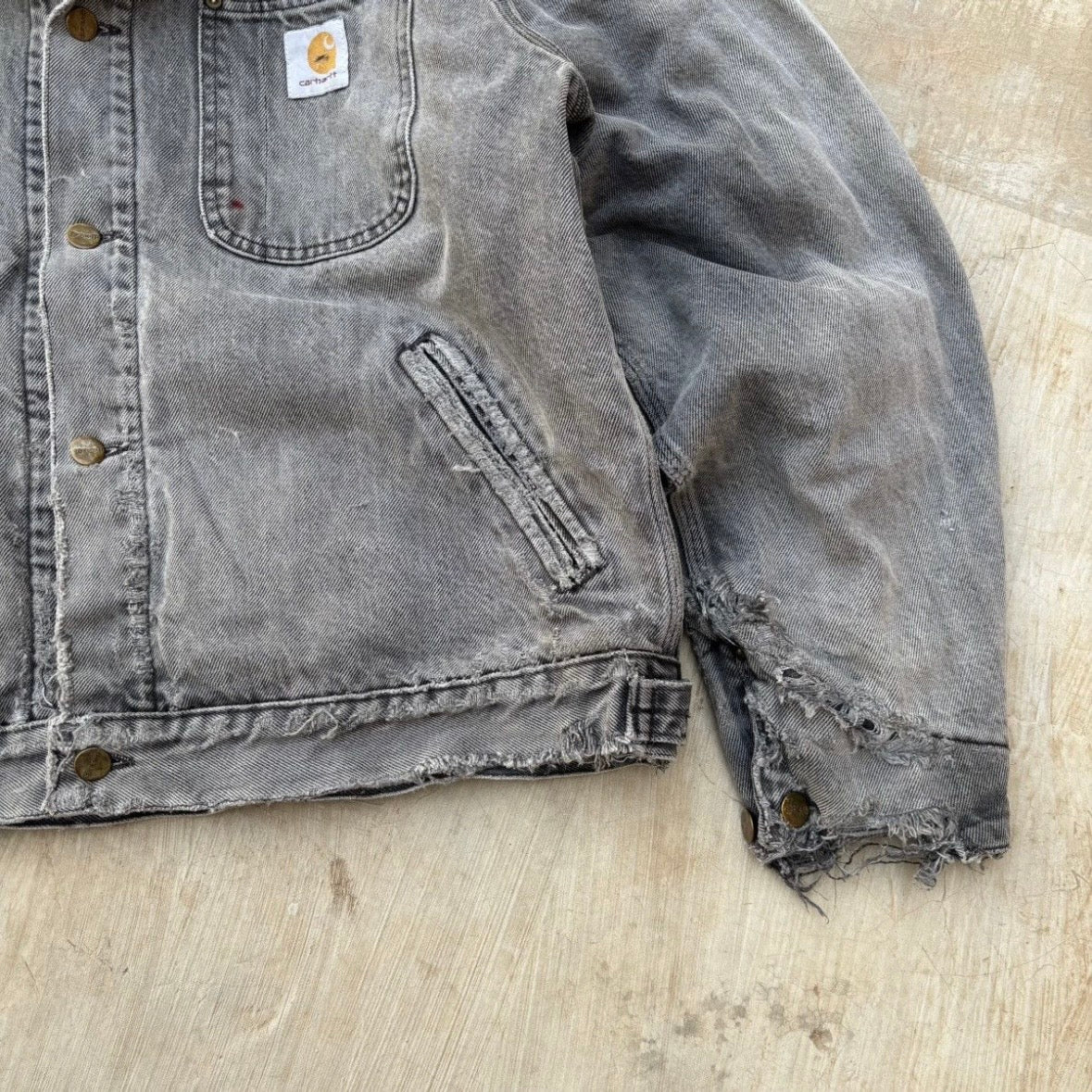 Vintage 90s Carhartt Aztec Jacket L/XL