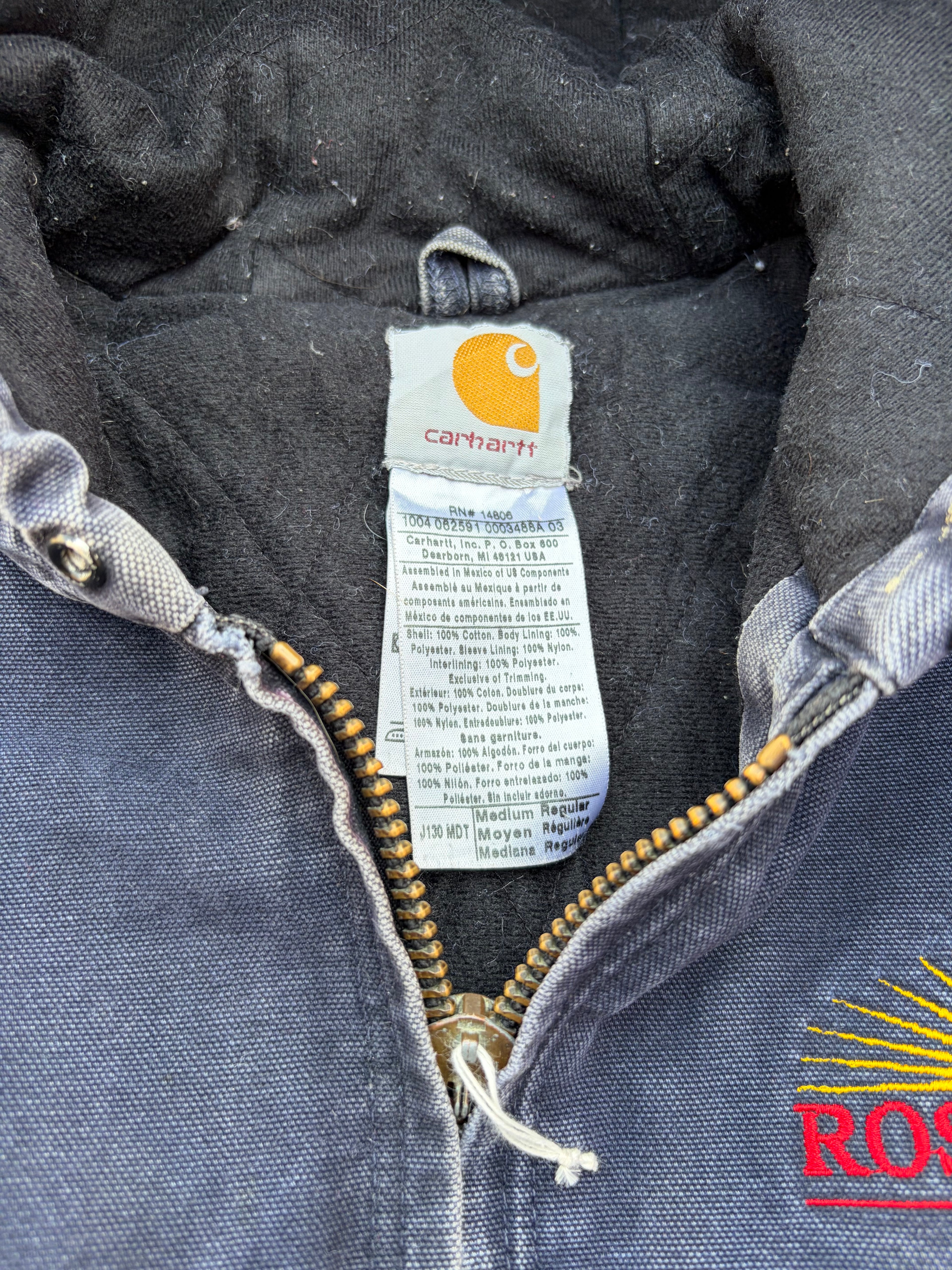 Vintage 00s Faded Carhartt Active Jacket J130 MDT M