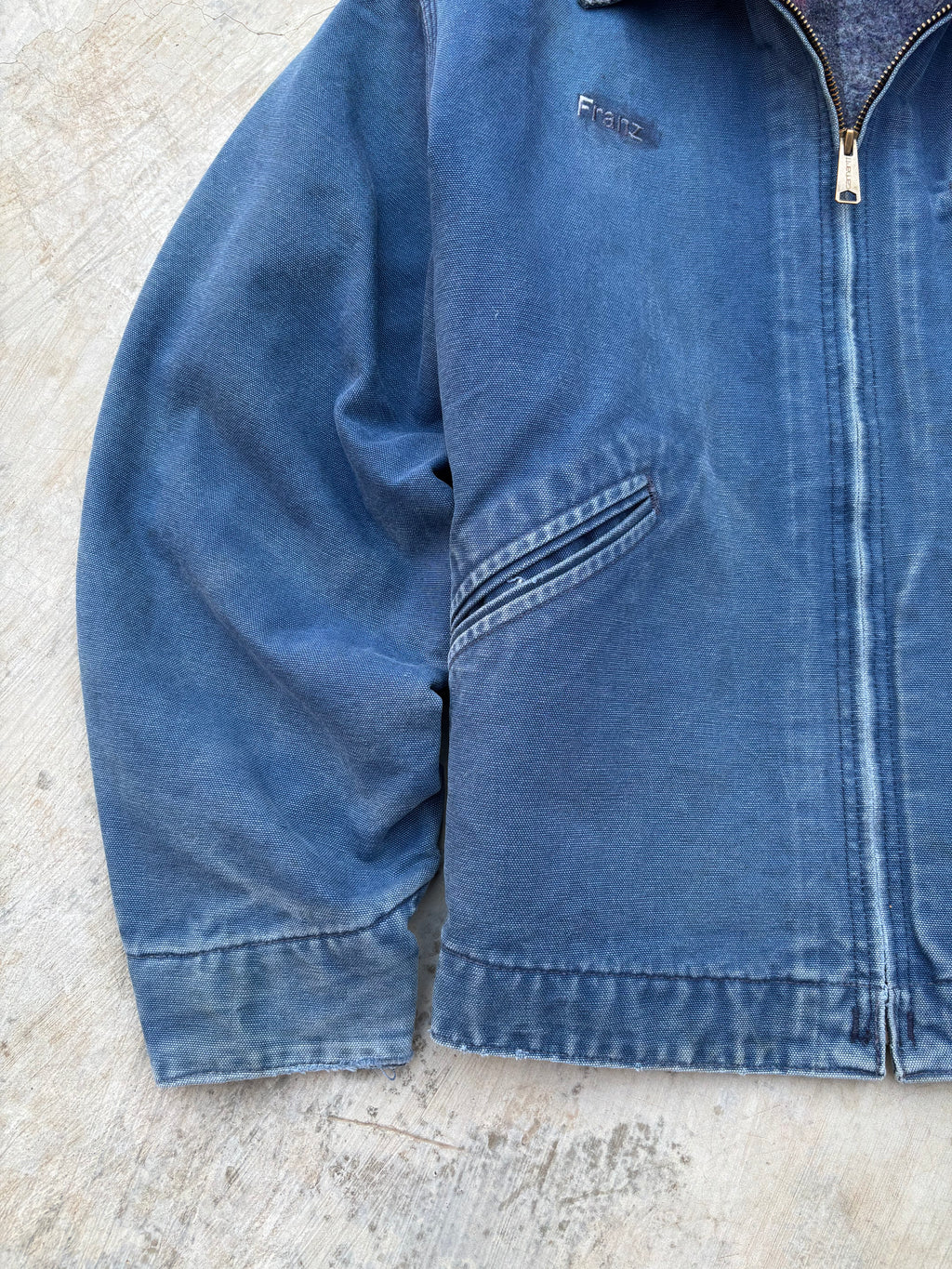 1999 Faded Carhartt Detroit Jacket J01 NVY M