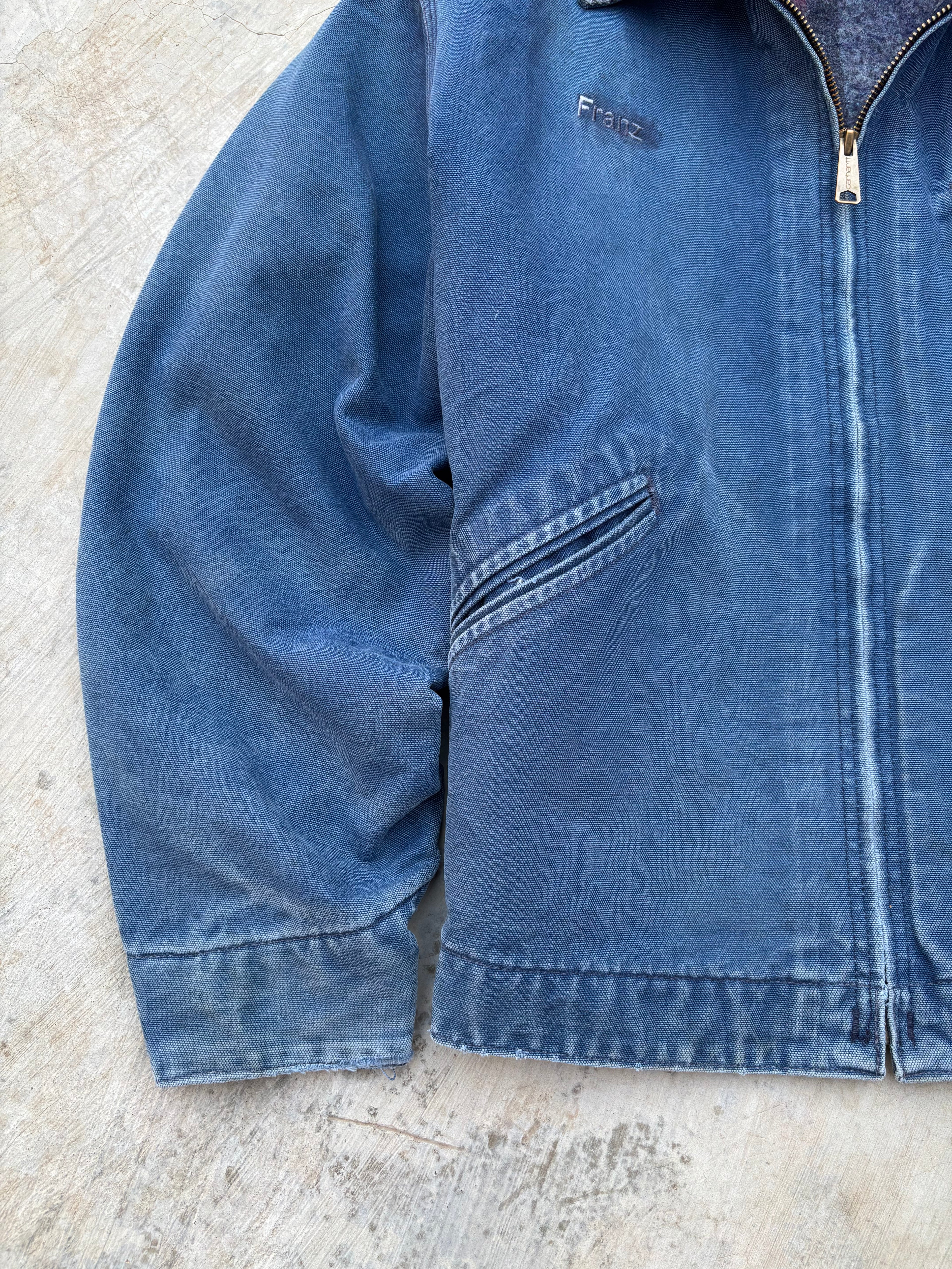 1999 Faded Carhartt Detroit Jacket J01 NVY M