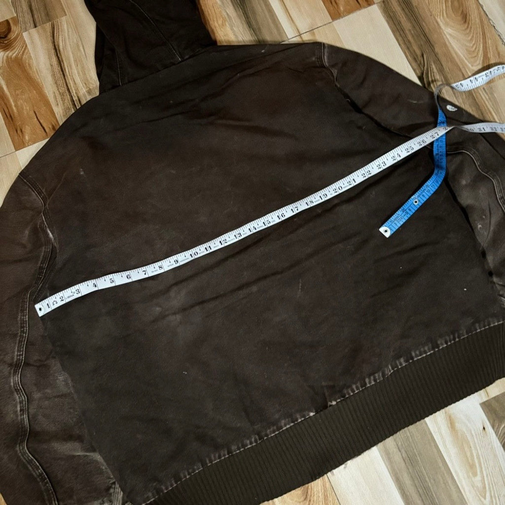 Vintage 00s Carhartt Thrashed Active Jacket DKB L