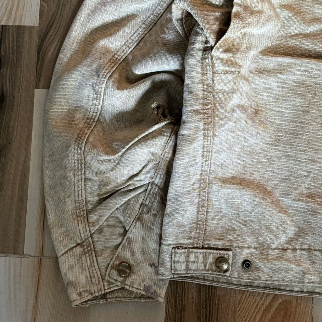 Vintage 80s Carhartt Detroit Jacket Acid Washed M