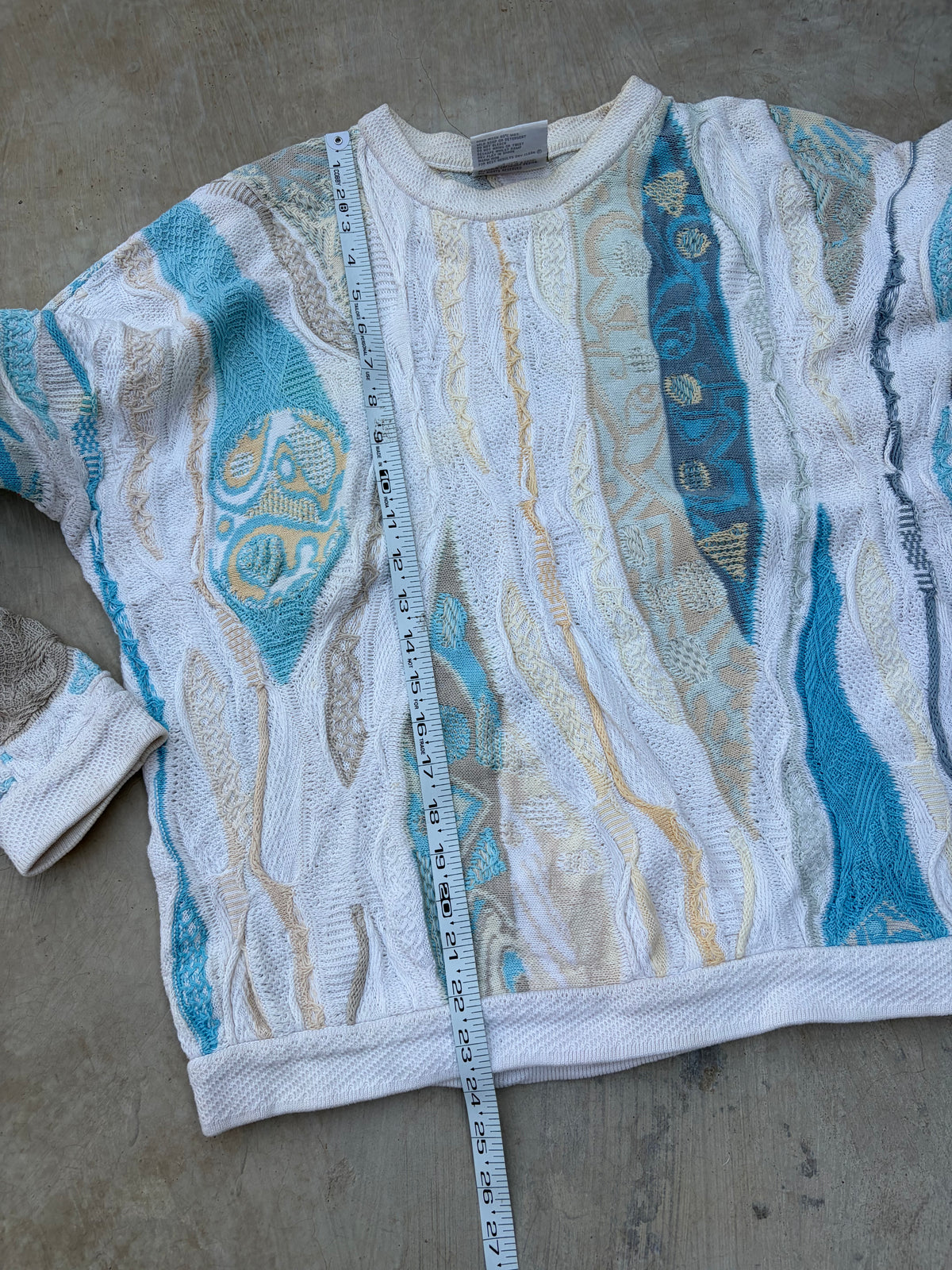 Vintage 90s COOGI Australia 3D Knit Sweater M/L