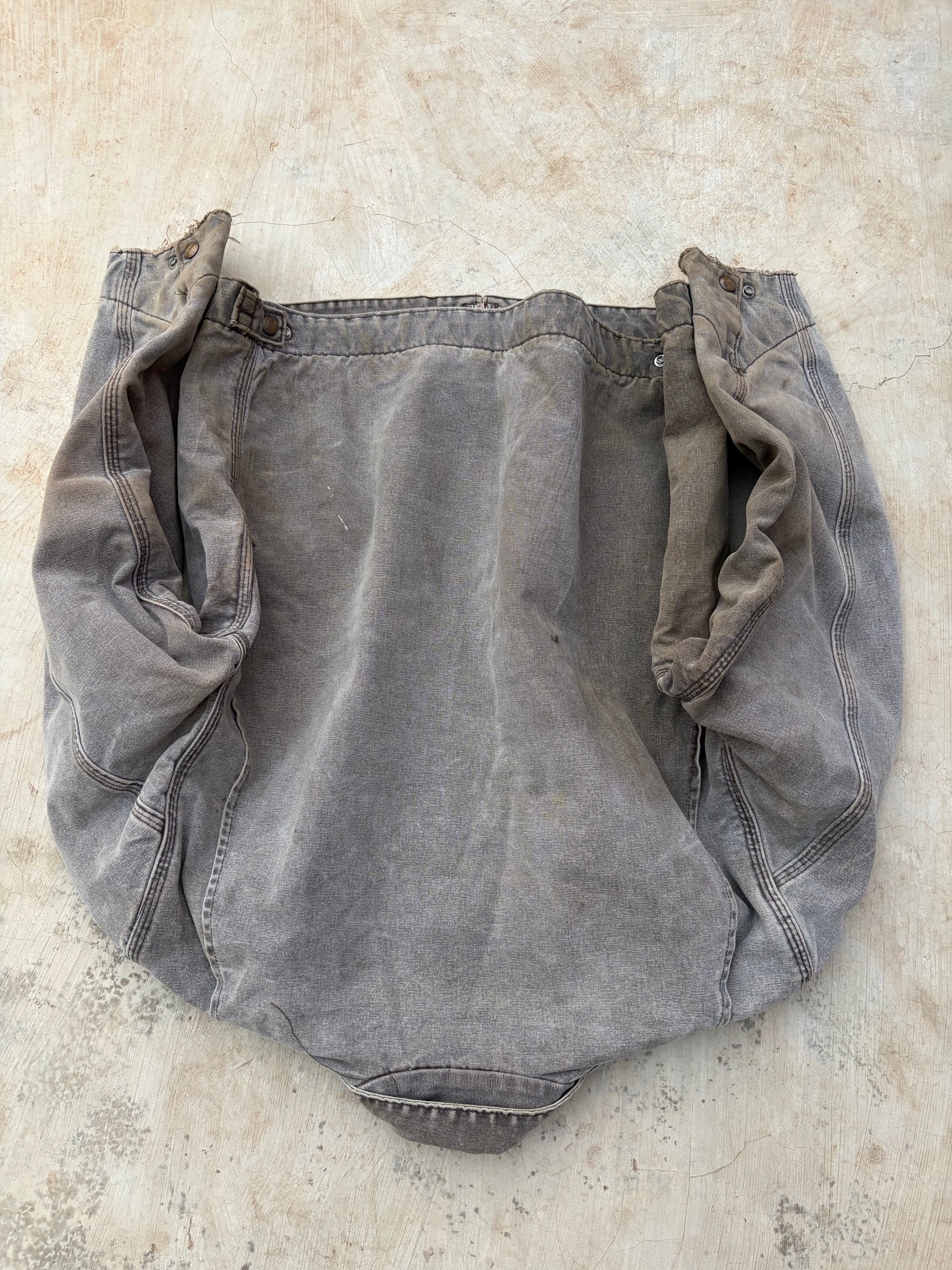 Vintage 00s Sunfaded Carhartt Detroit Jacket J146 CHT L