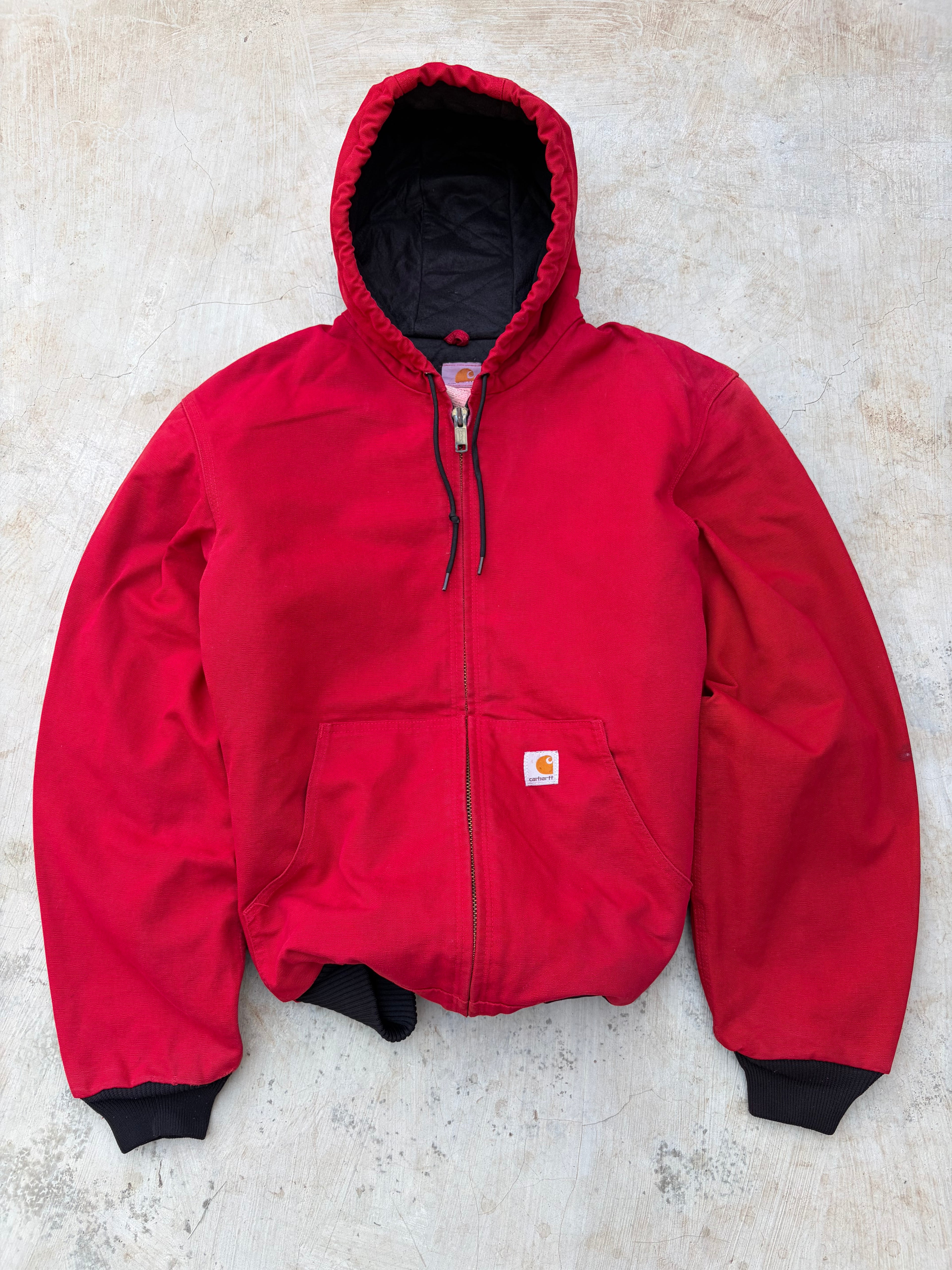 Vintage 00s Carhartt Active Jacket J140 RED L