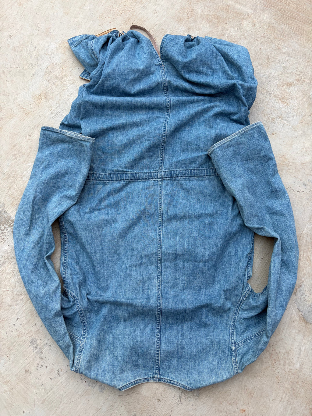 Vintage 00s Kapital Kiro Hirata Asymmetric Denim Coat Women S
