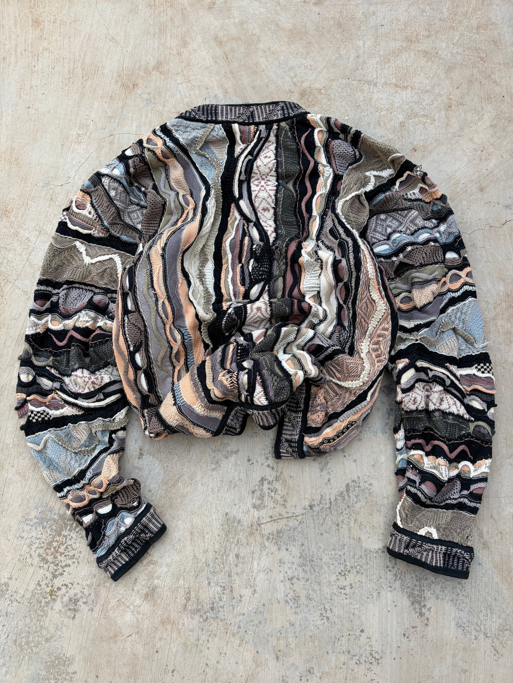 Vintage 90s Coogi 3D Knit Sweater L