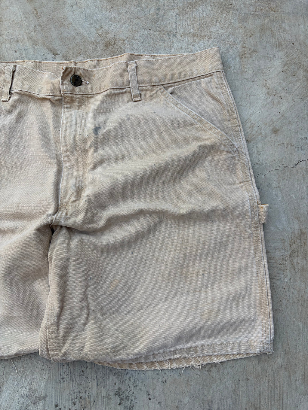 Vintage 00s Carhartt Jorts Big Logo 36
