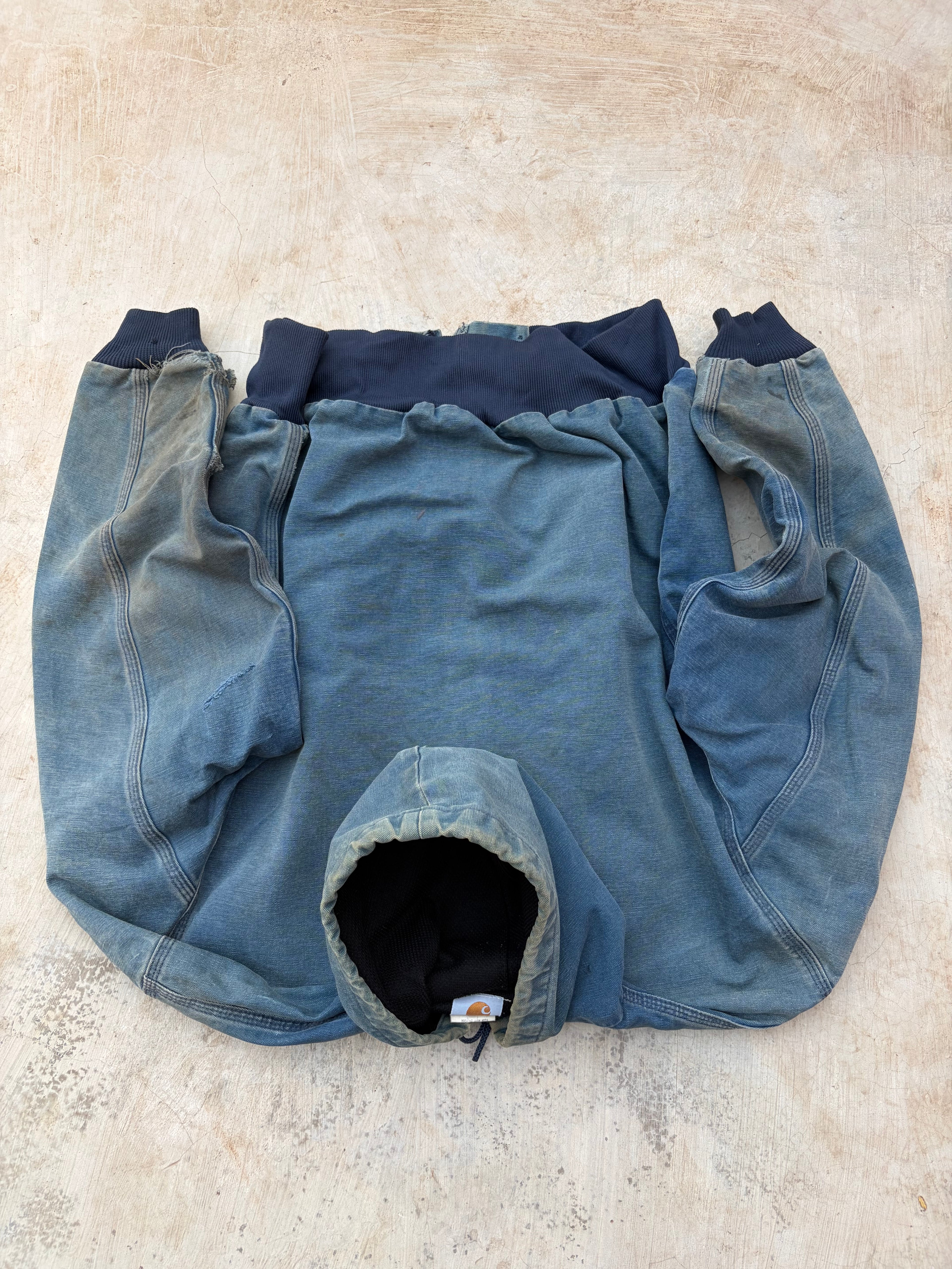 Vintage 1999 Sunfaded Carhartt Active Jacket J03 NVY XL