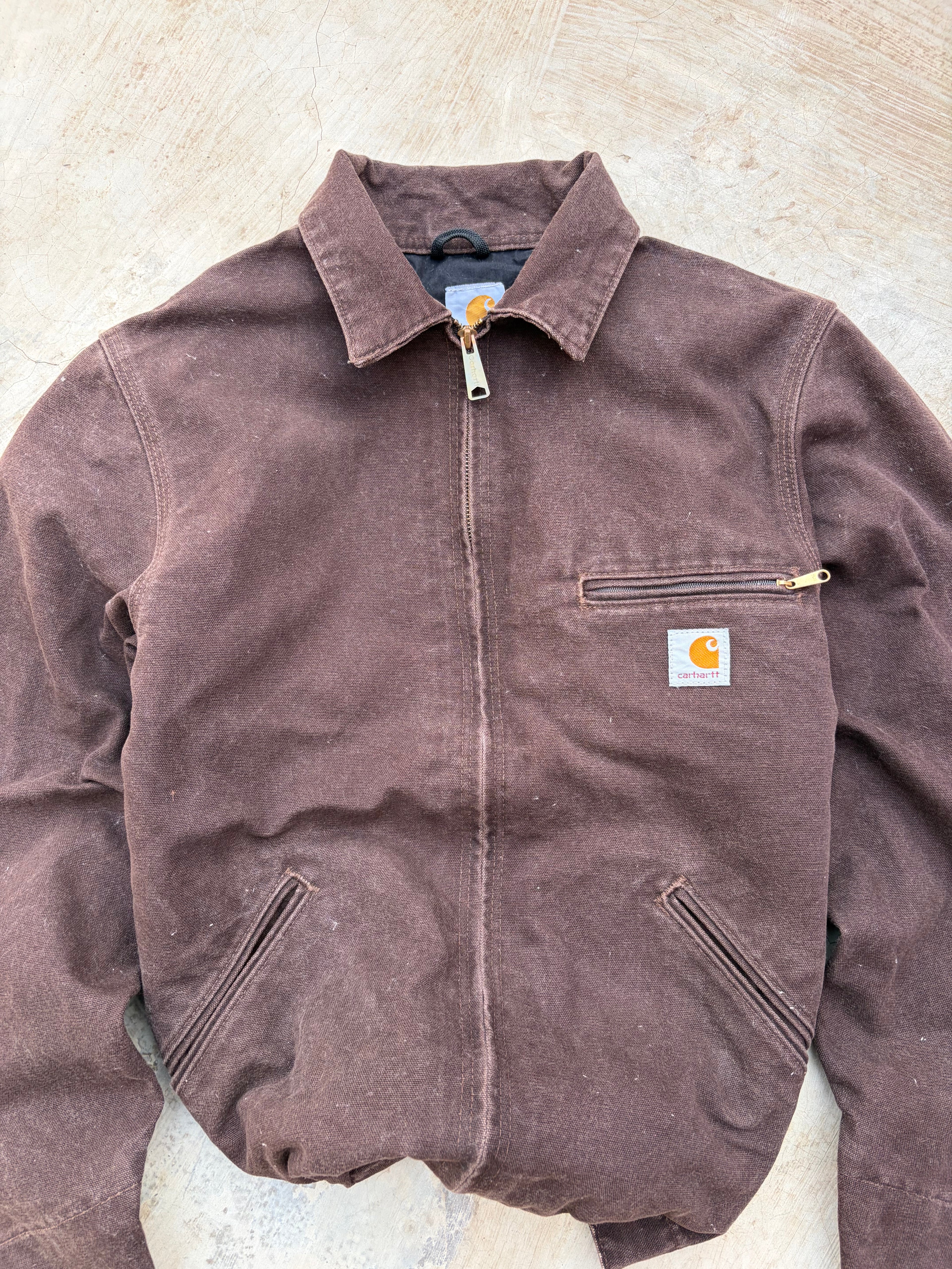 Vintage Carhartt Detroit Jacket EJ196 DKB S