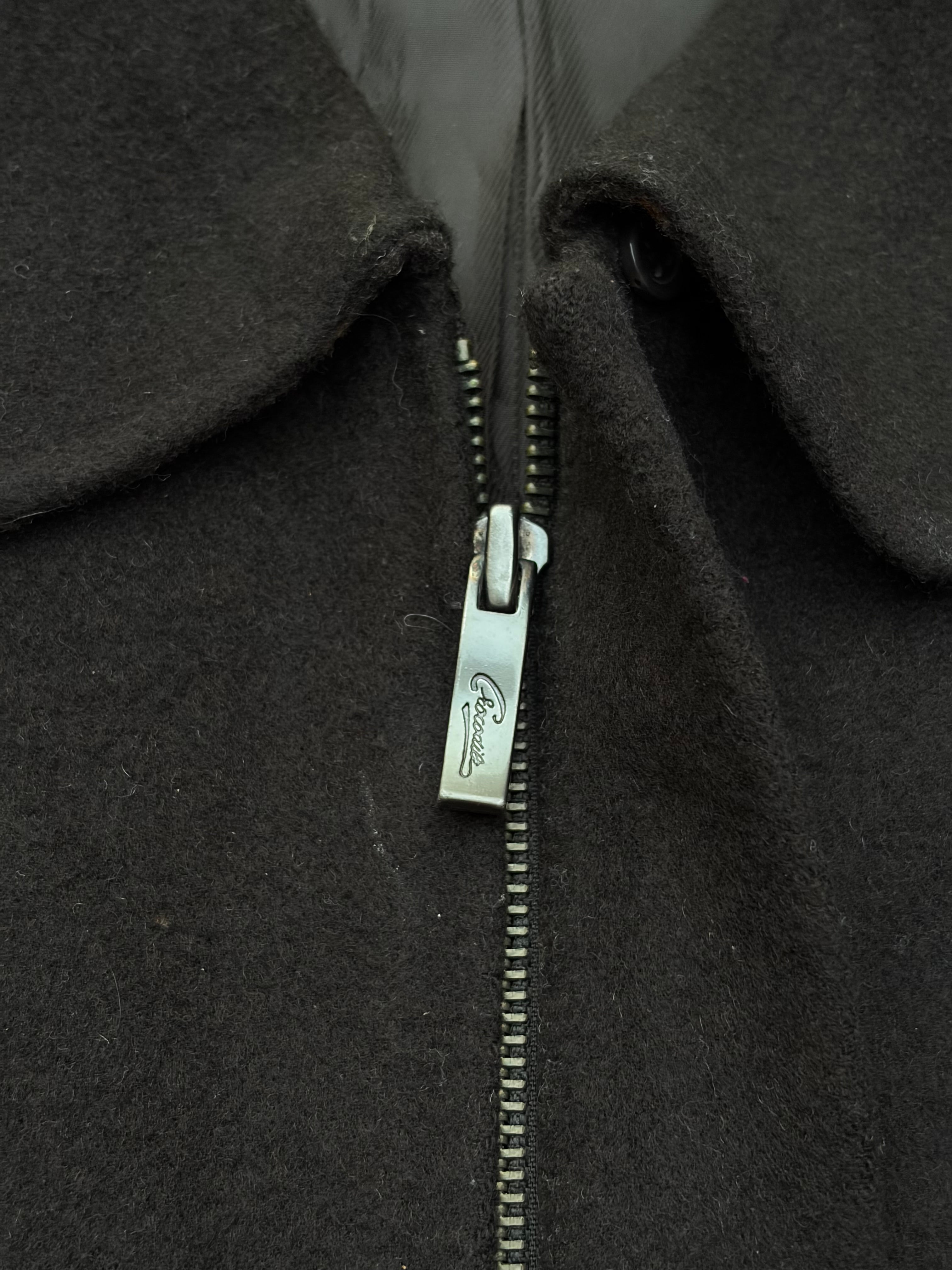 Vintage 90s Crocodile Woolen Zip Jacket XL
