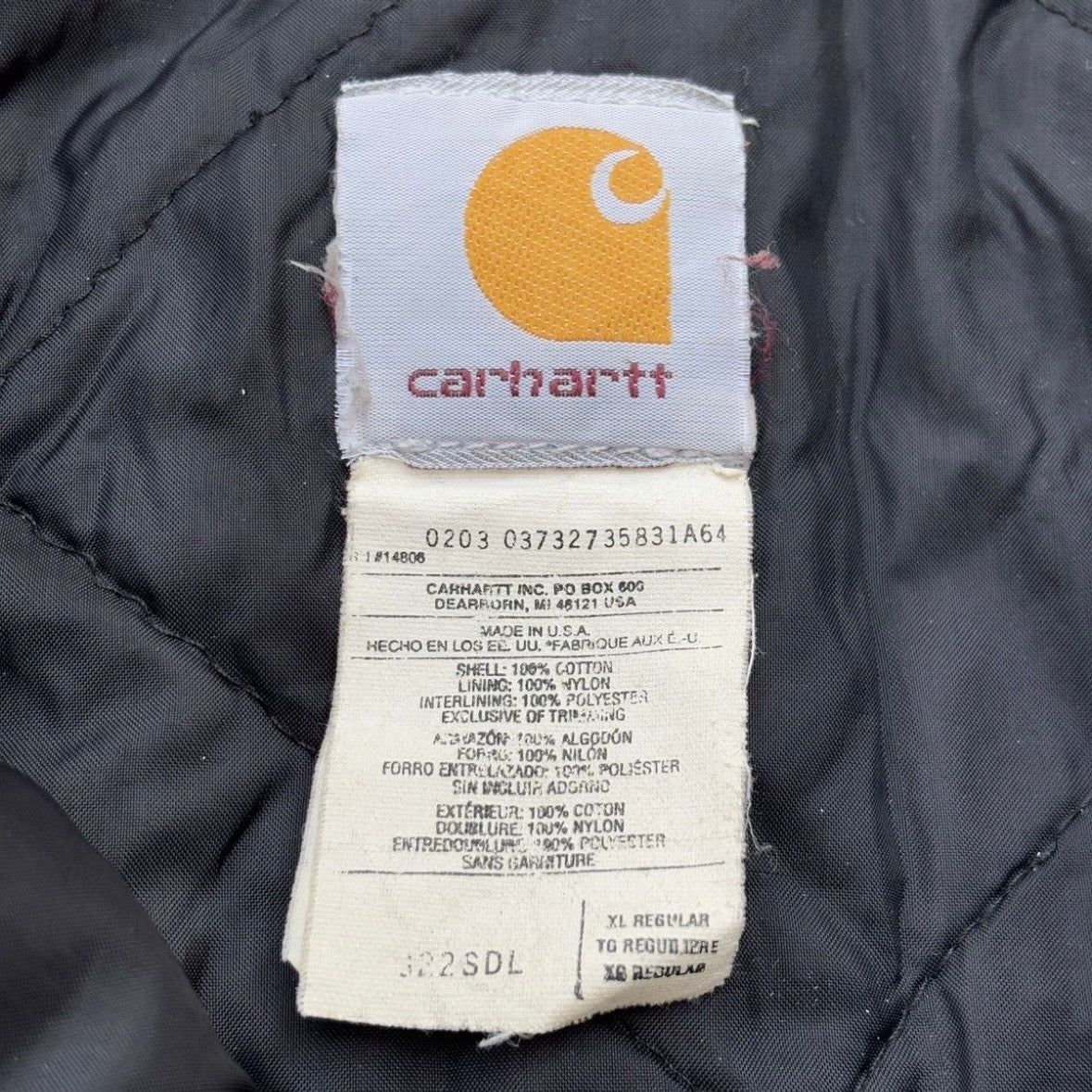 Vintage 00s Carhartt Arctic Jacket J22 SDL L