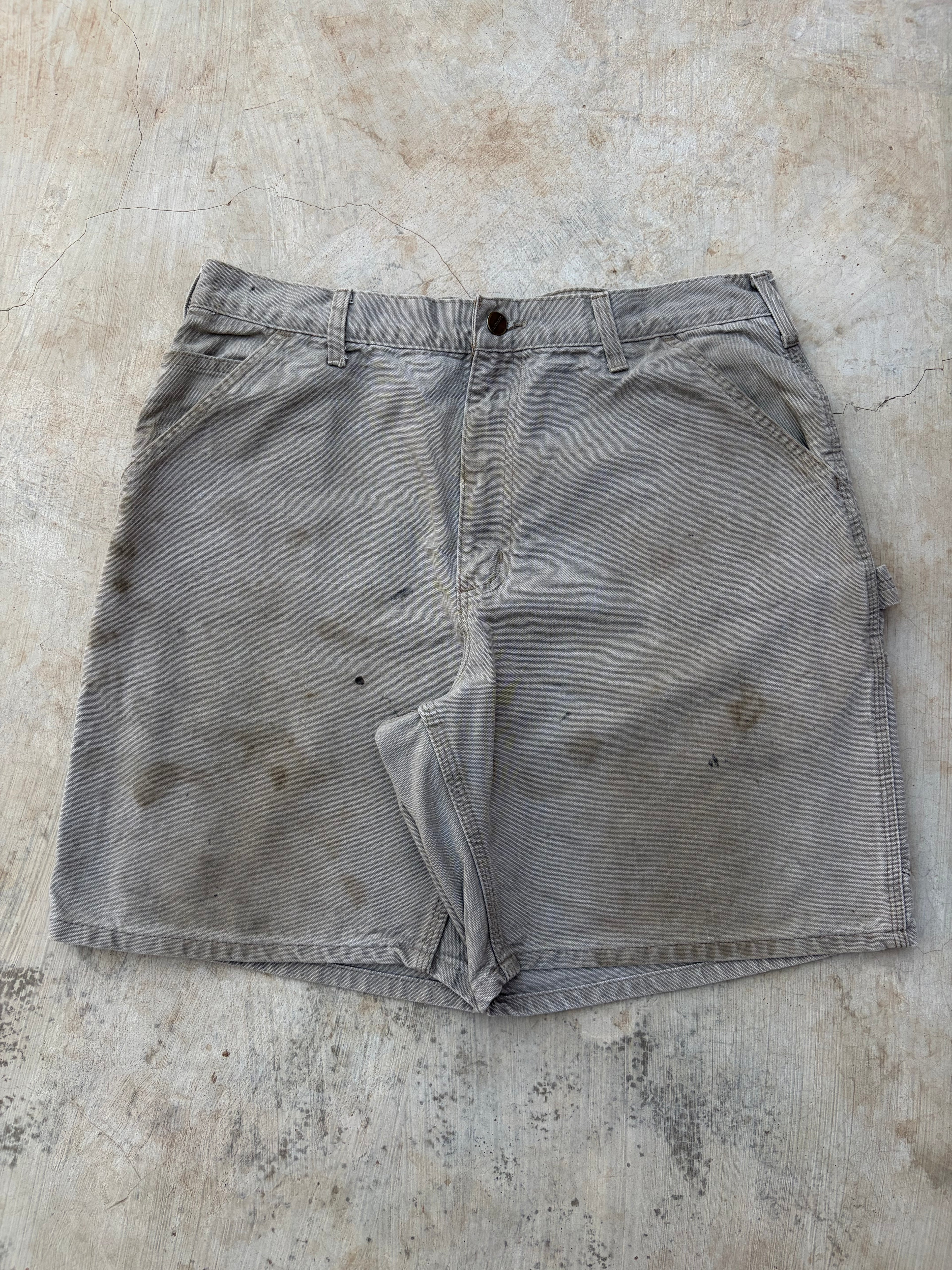 Vintage Carhartt Carpenter Work Shorts 36