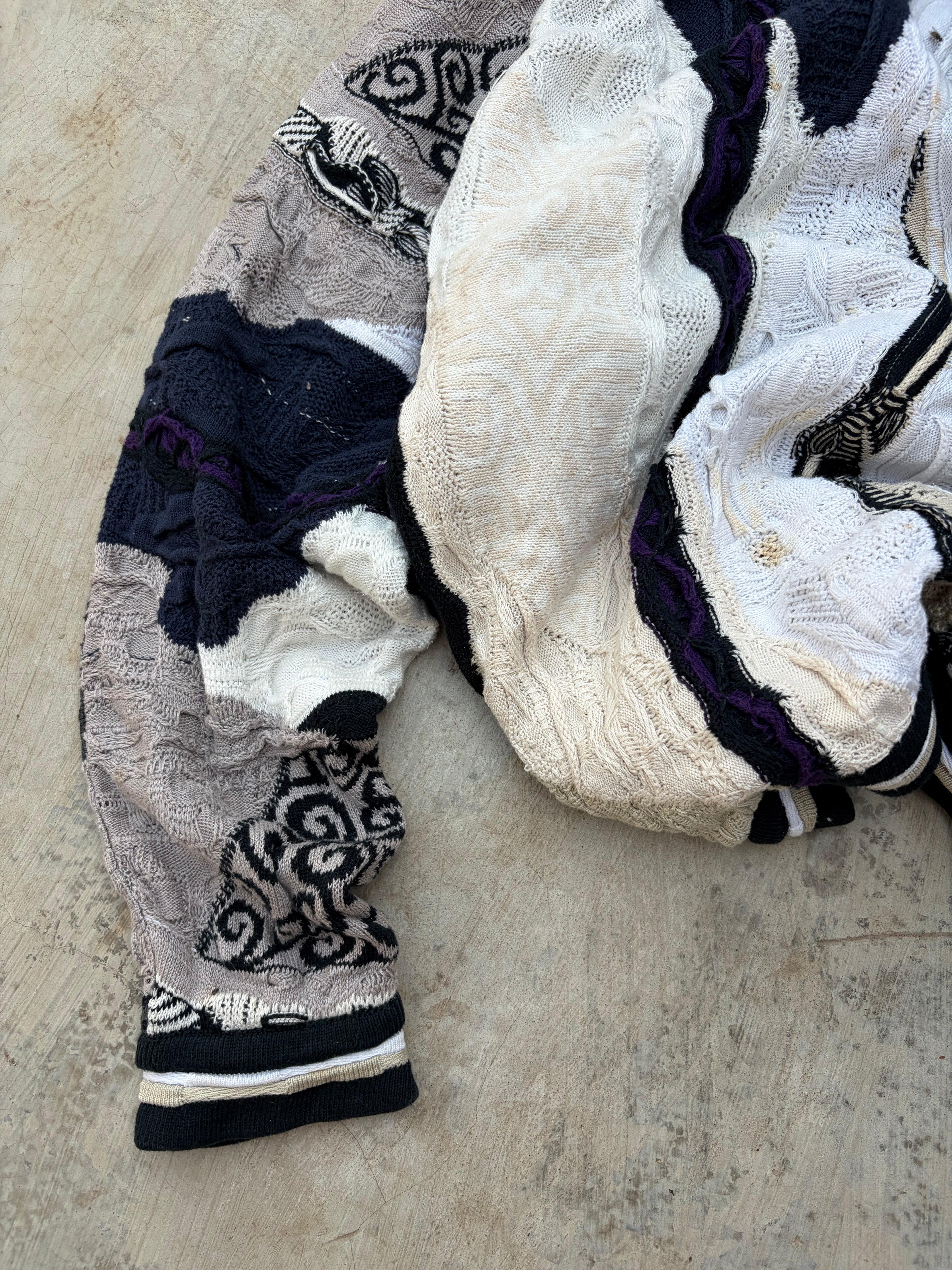 Vintage 90s Coogi 3D Knit Sweater XL