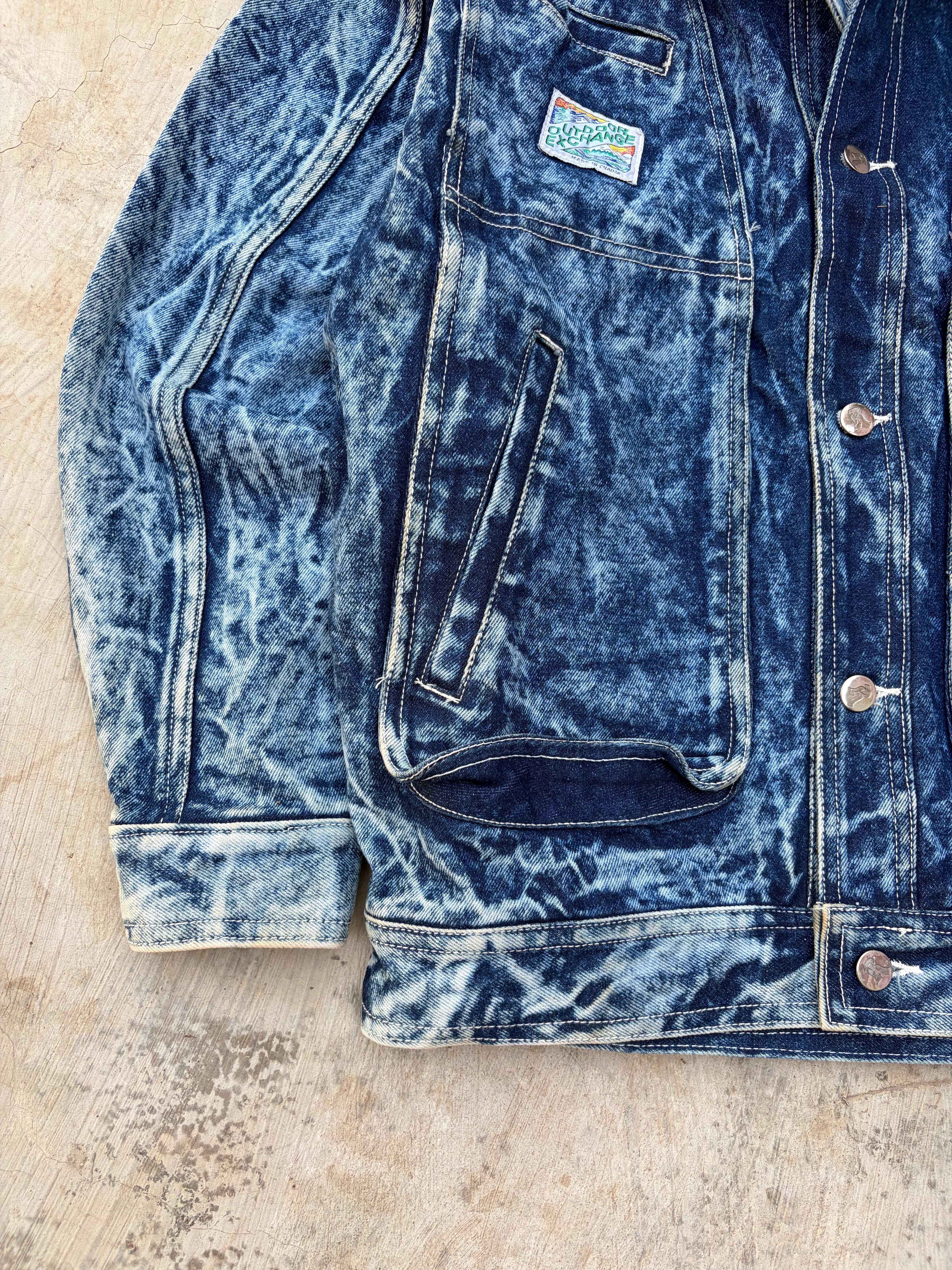 Vintage 80s Hysteric Glamour Y2K Punk Denim Trucker M