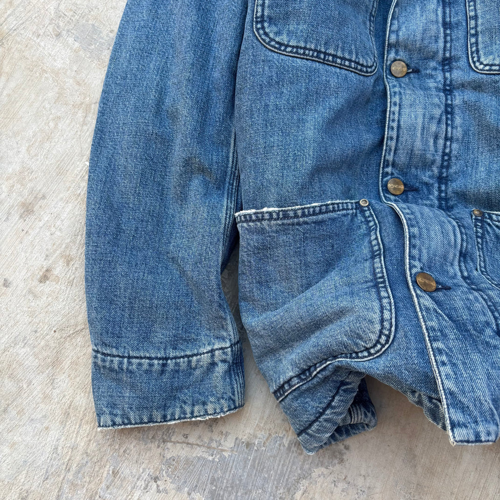 Carhartt Phoenix Coat Denim Sherpa Jacket M