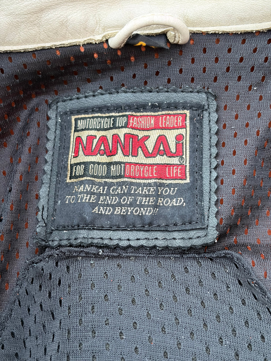 Vintage 00s Honda Repsol Racing Leather Jacket Nankai Moto GP Style M