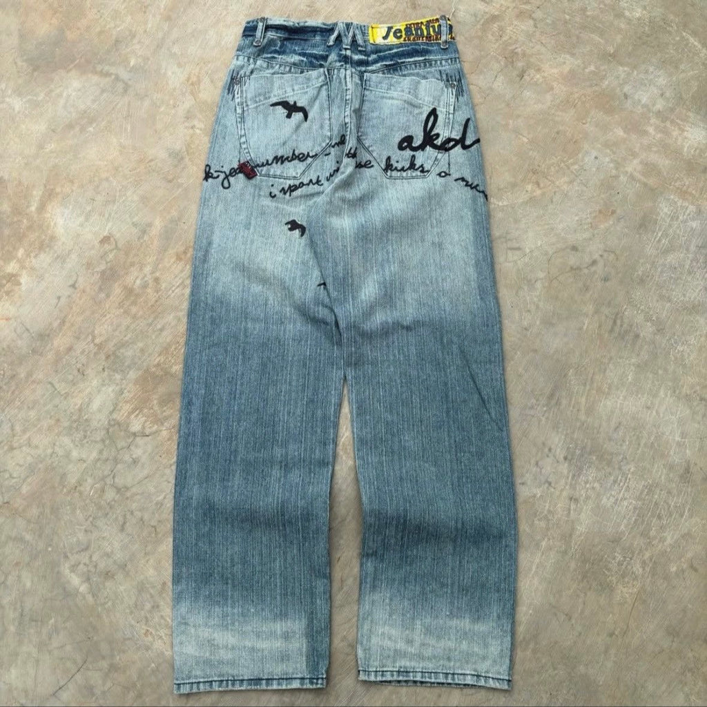 Vintage 90s Akademiks Y2K Jeans 32
