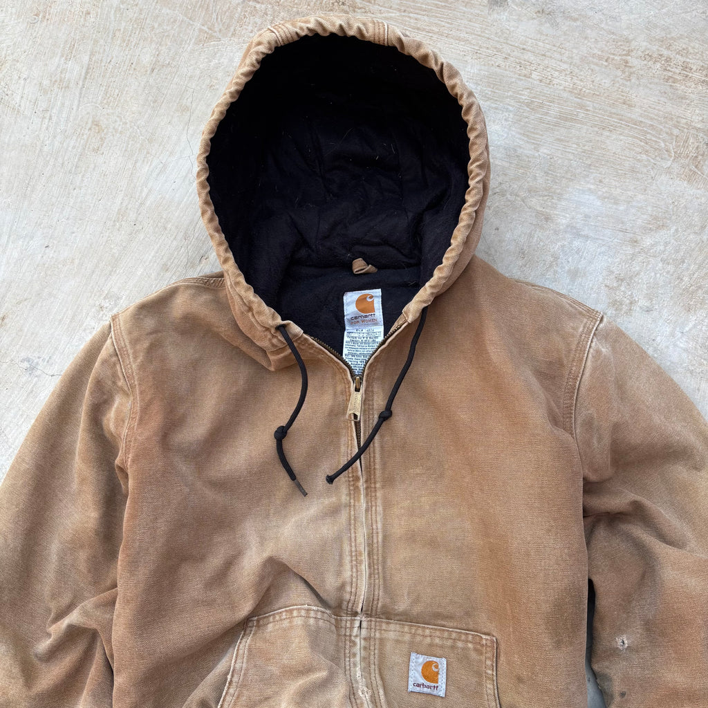 Vintage Carhartt Active Jacket WJ130 BRN M