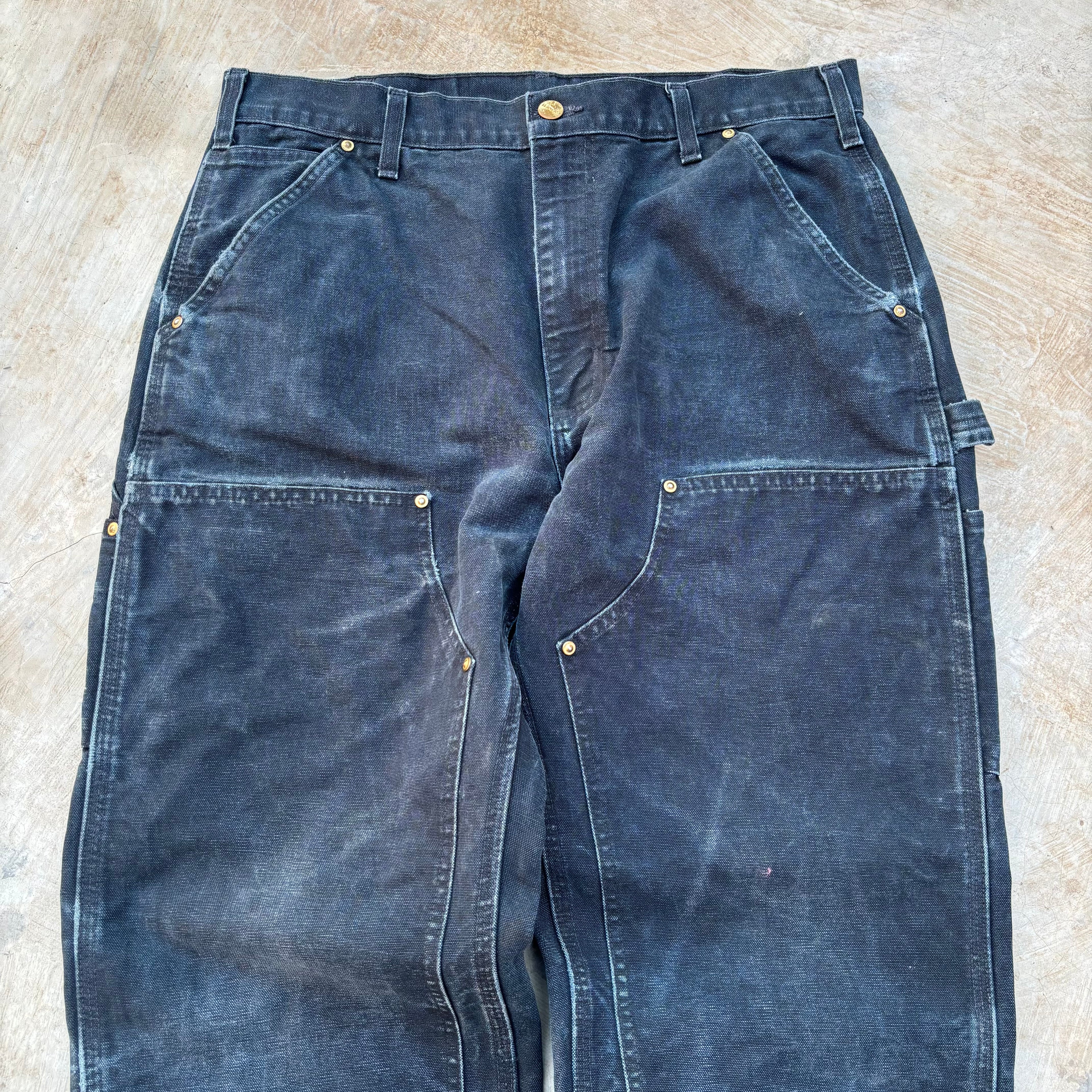 Vintage Sunfaded Carhartt Double Knee Pant 34