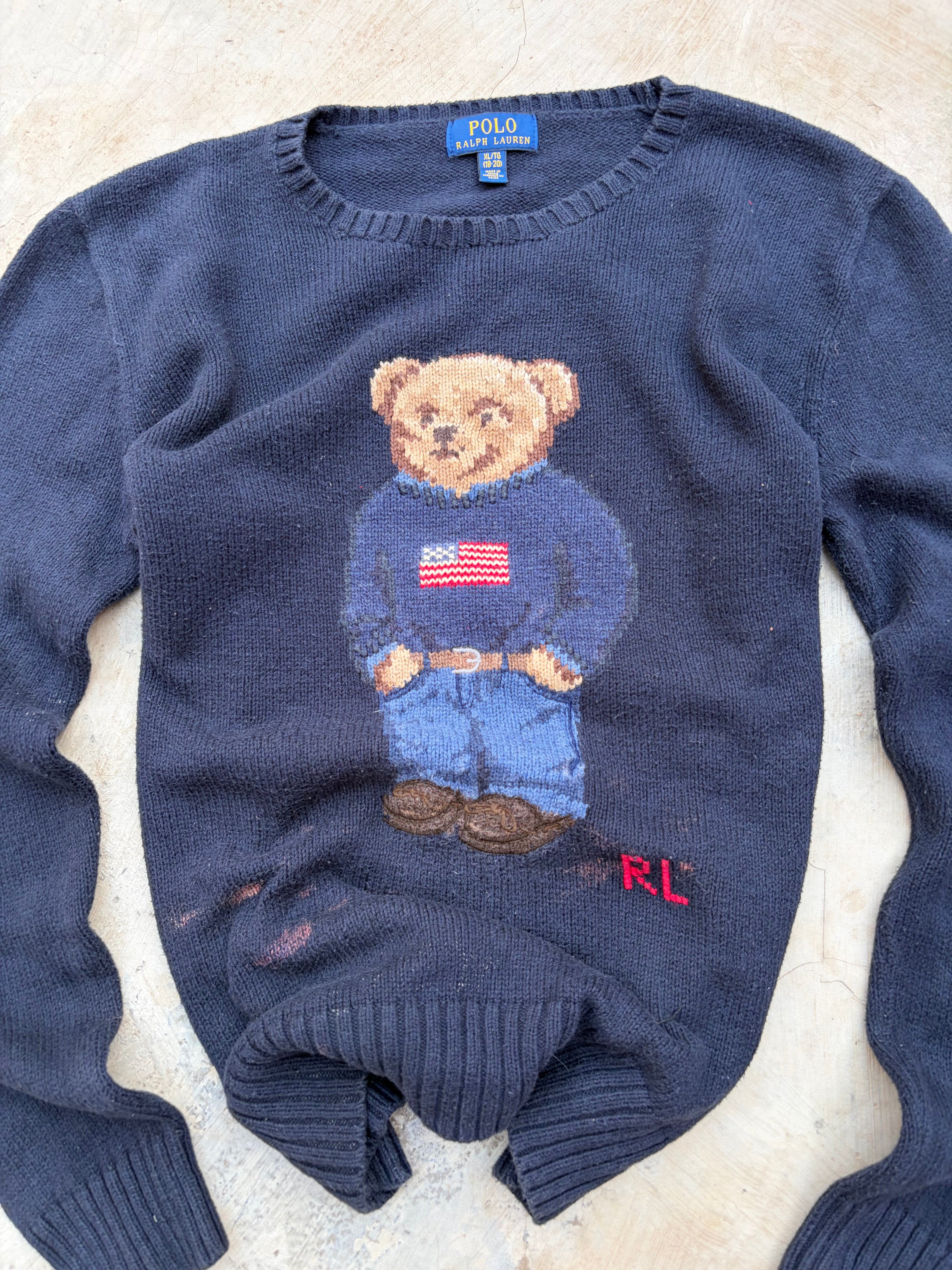 Vintage 00s Polo Ralph Lauren Knitwear S