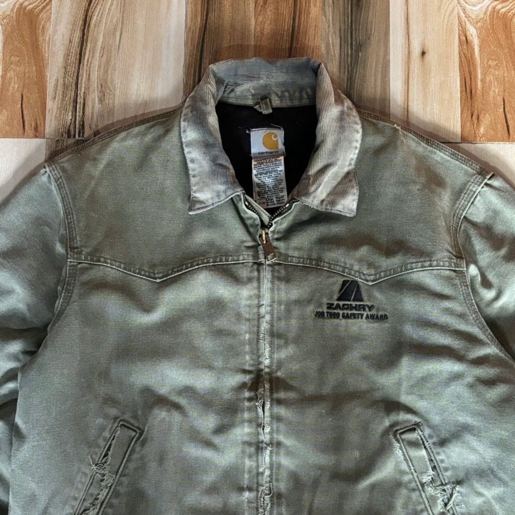 Vintage O0s Carhartt Distressed Santa FE Jacket J14 LOV L