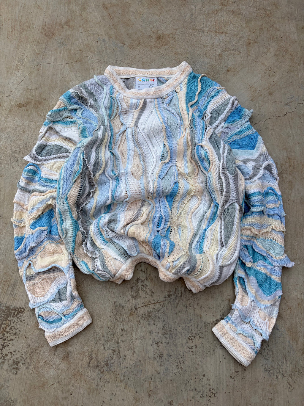 Vintage 90s Coogi 3D Knit Coogi Sweater M