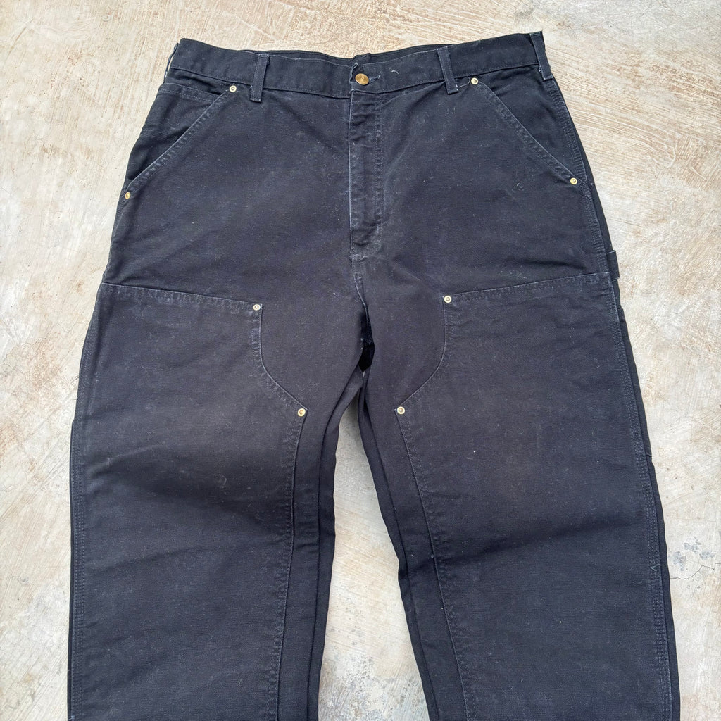 Vintage 00s Carhartt Double Knee B136 BLK (36)