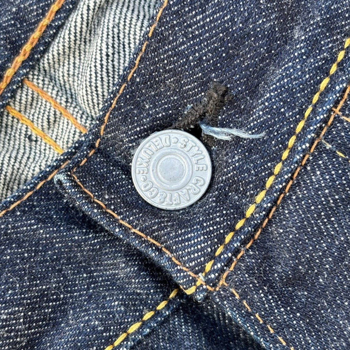 Vintage 00s Evisu Diacock Selvedge Jeans 36