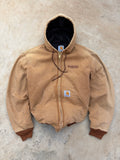 Vintage 00s Carhartt Active Jacket J04 BRN M