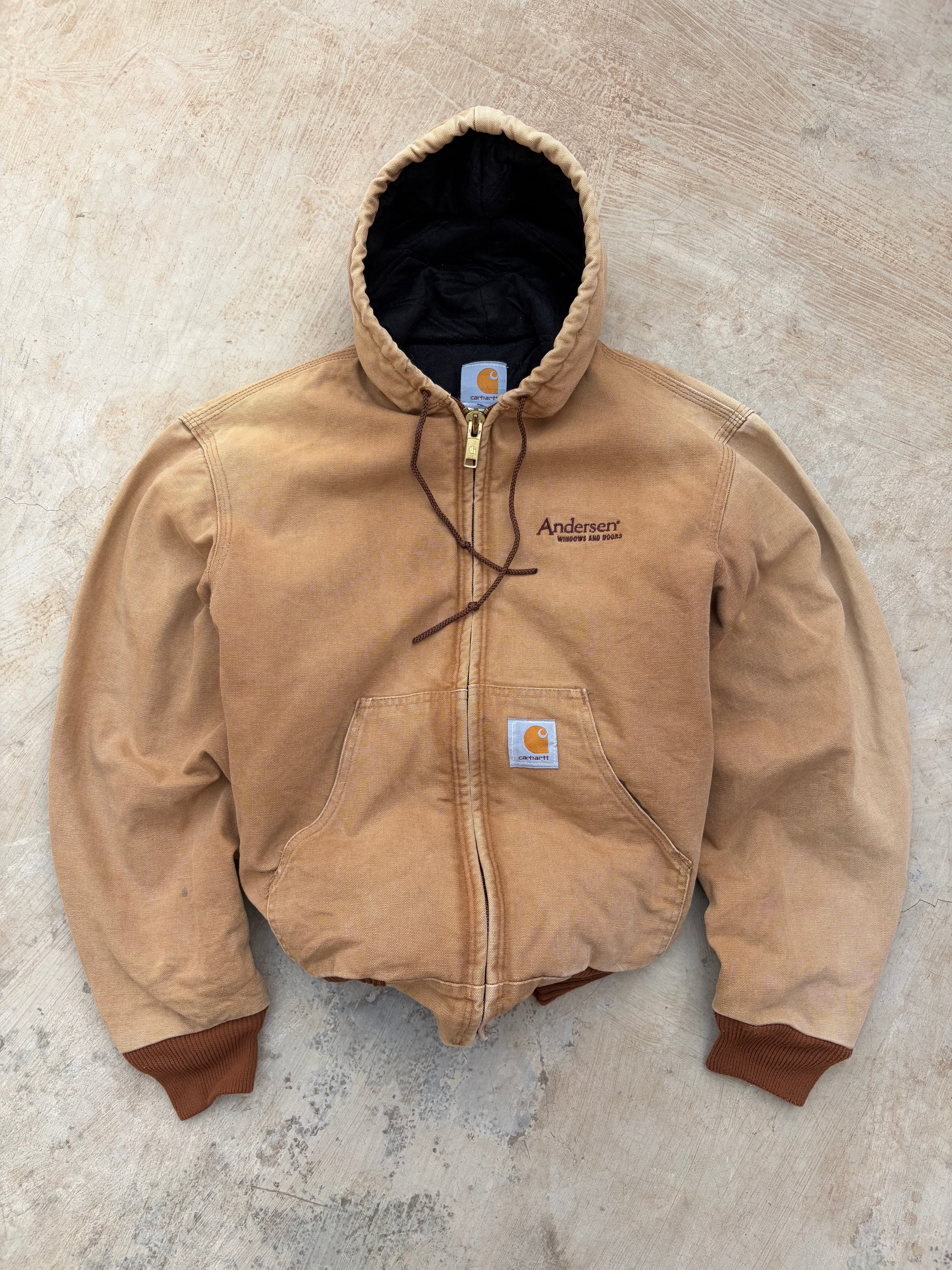 Vintage 00s Carhartt Active Jacket J04 BRN M