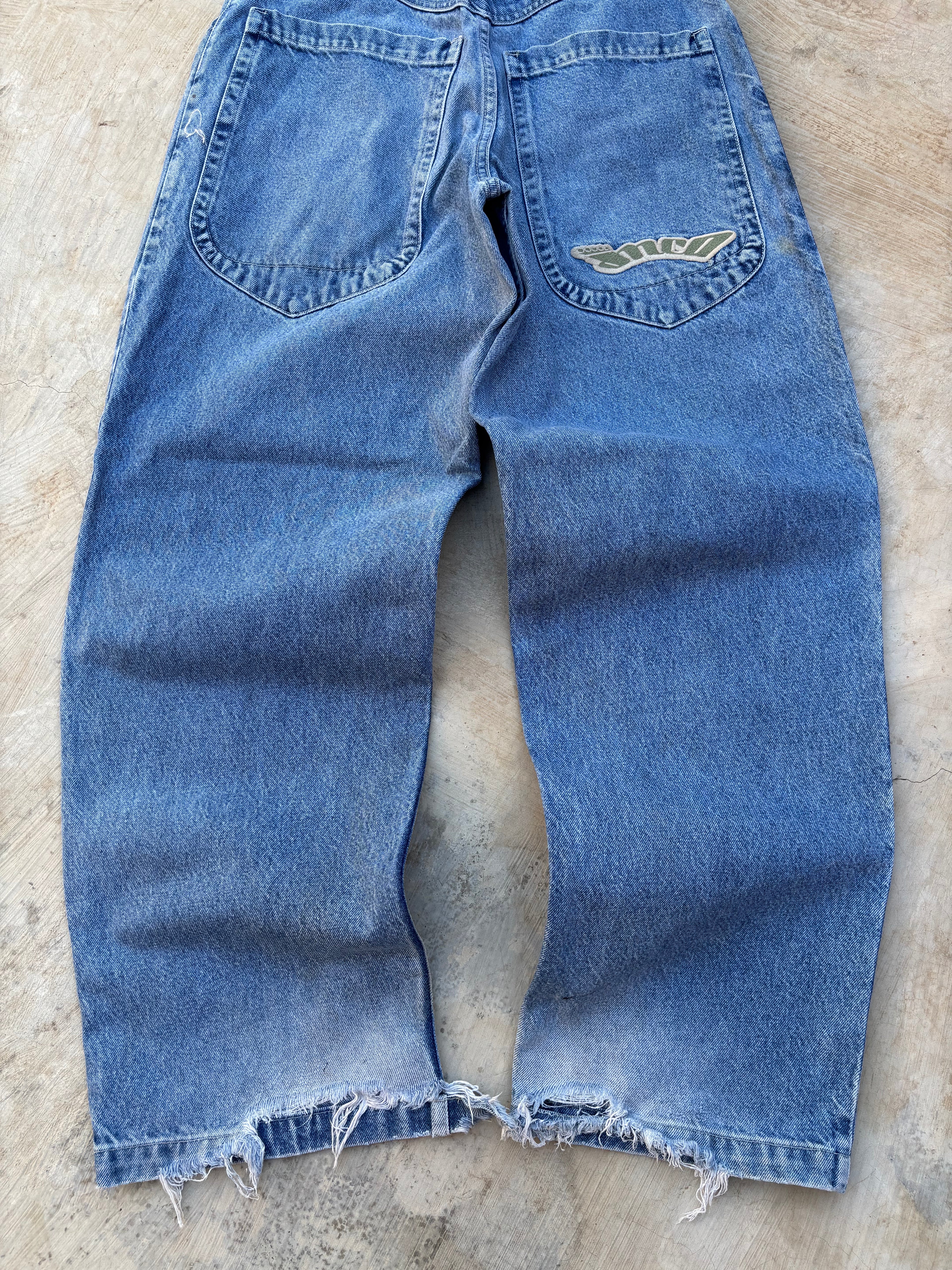 Vintage 90s Jnco Spellout Jeans 34