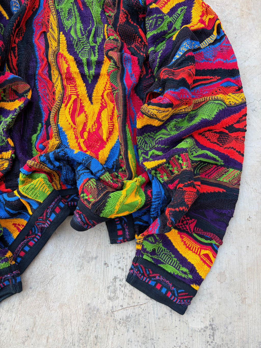 Vintage 90s COOGI Australia Mercerised Cotton Knit Sweater 2XL