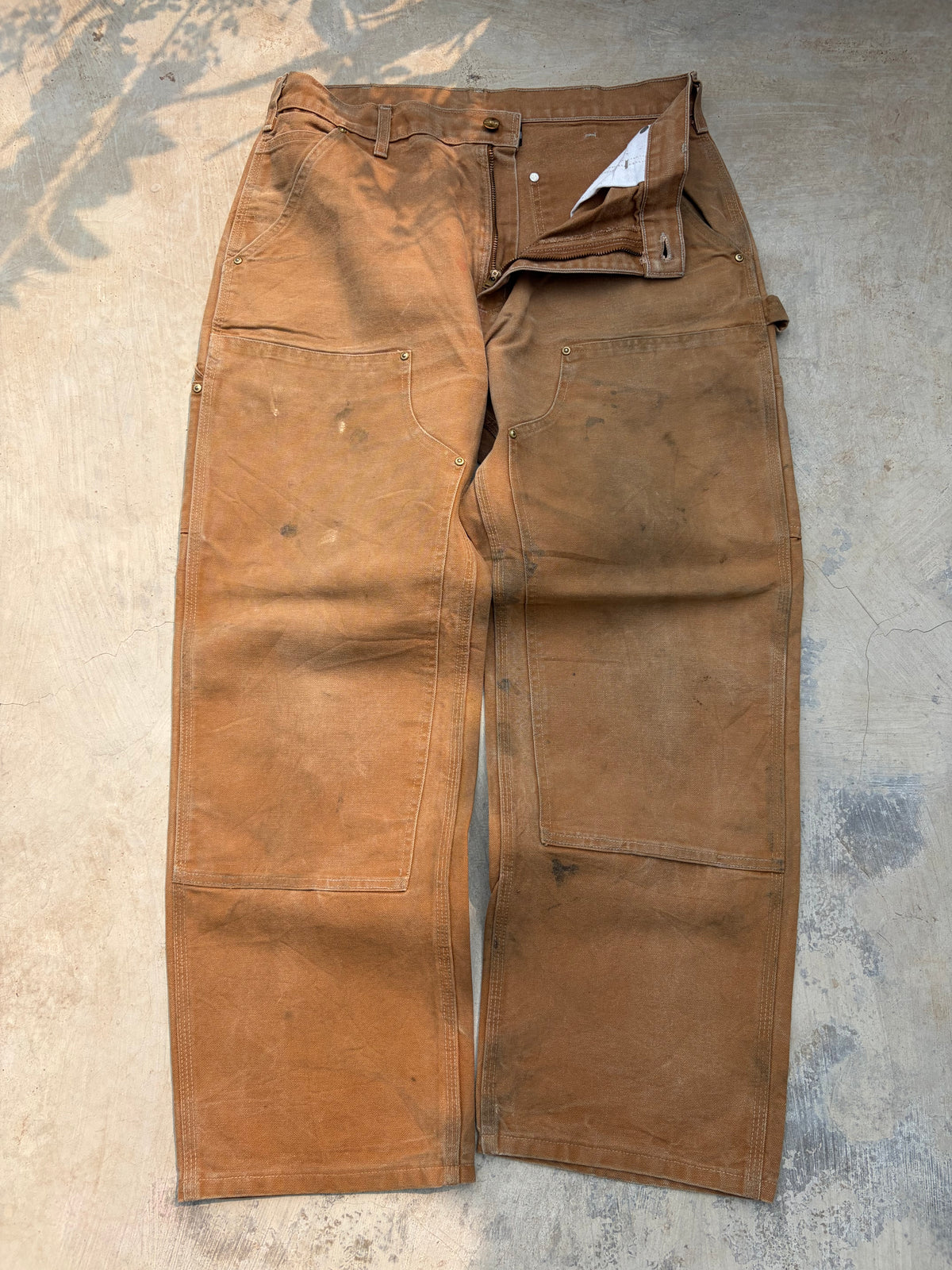 Vintage stained Carhartt Double Knee 36