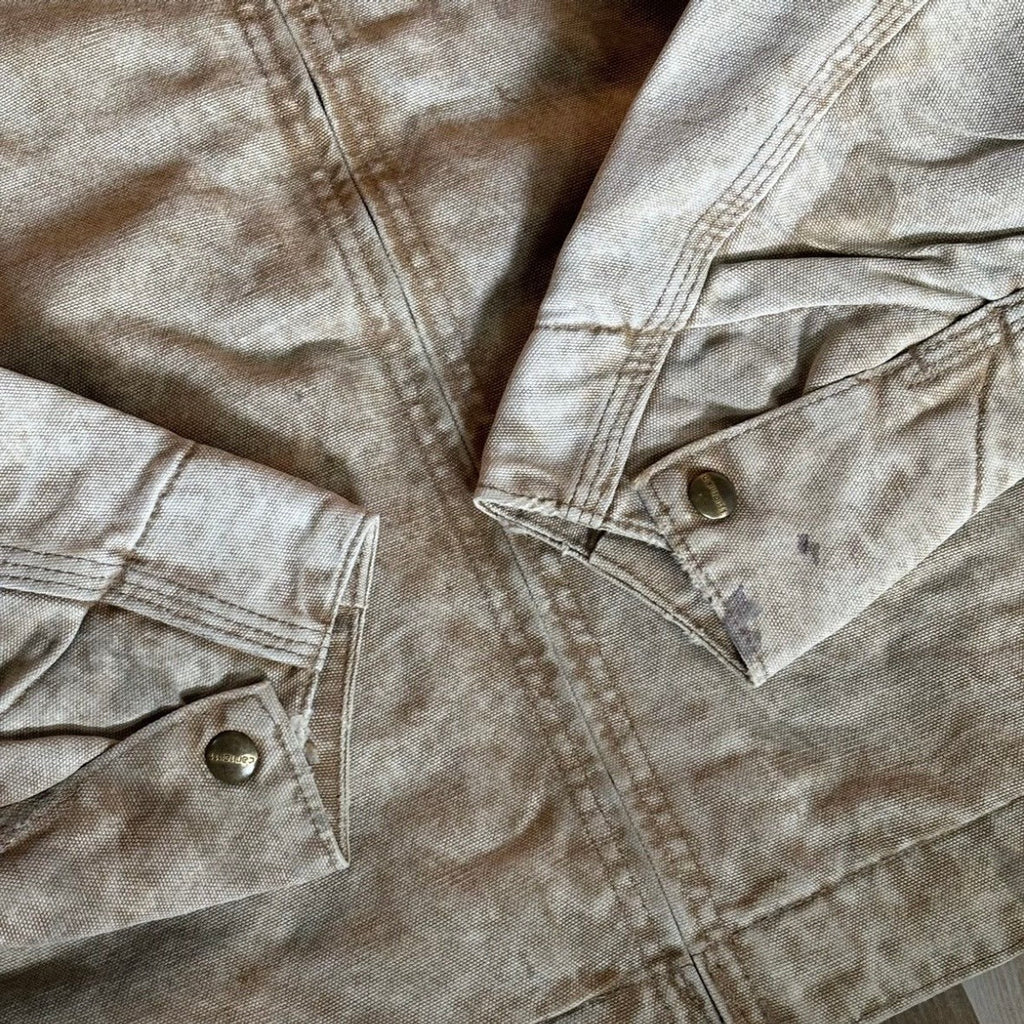 Vintage 80s Carhartt Detroit Jacket Acid Washed M
