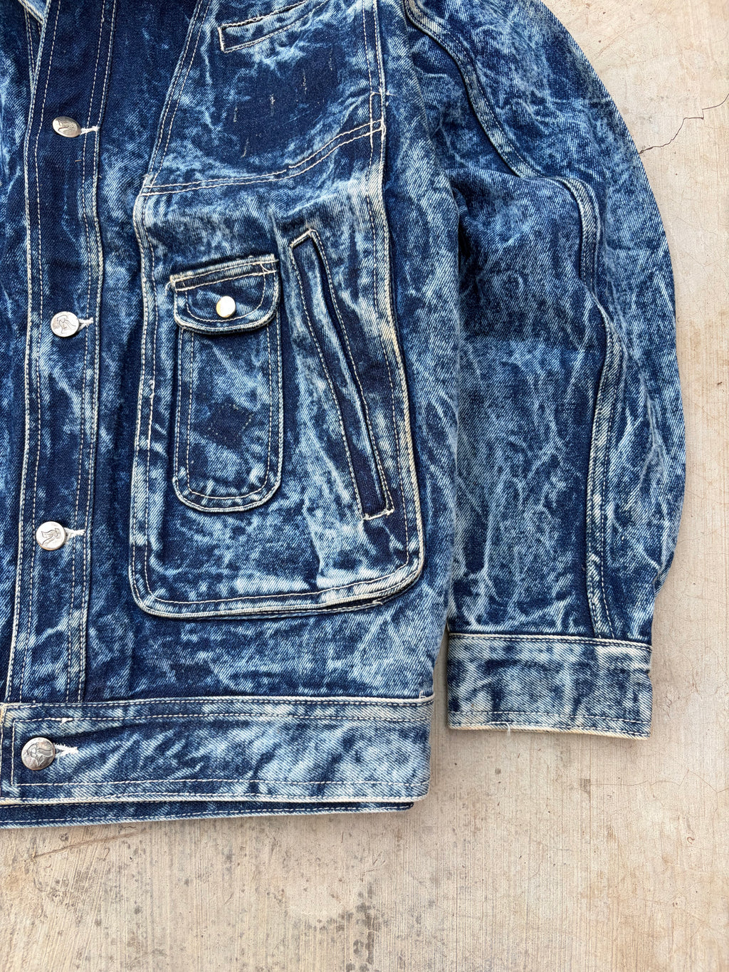 Vintage 80s Hysteric Glamour Y2K Punk Denim Trucker M
