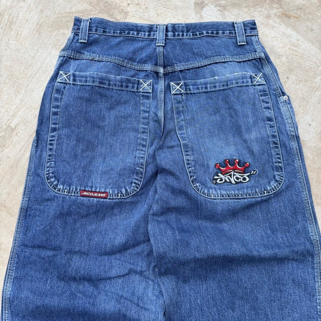Vintage 90s Jnco Spell out Pant 34